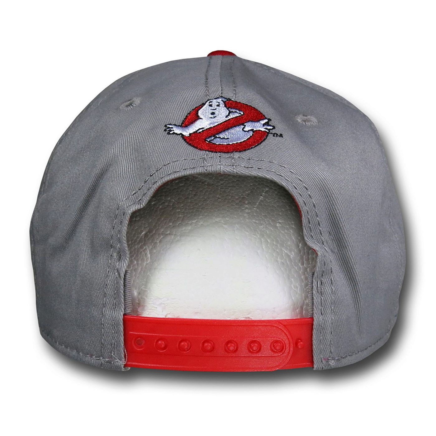 Ghostbuster Grey Snapback Cap