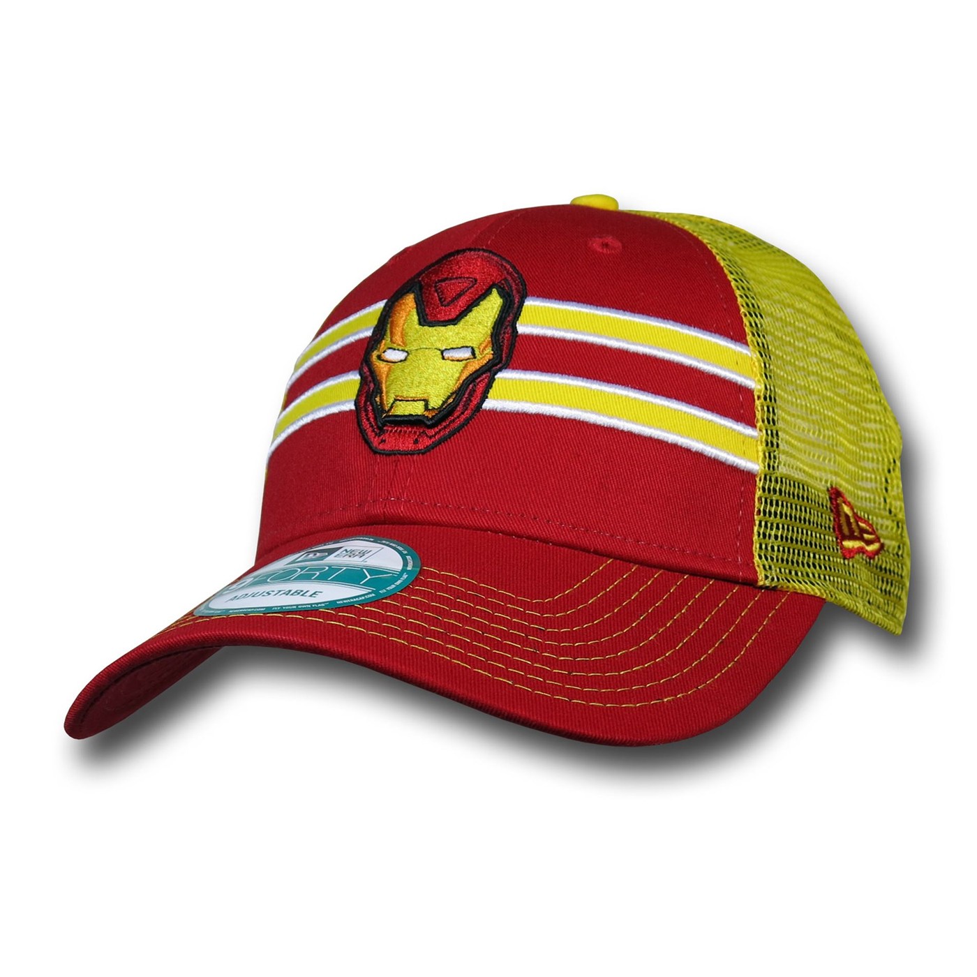 Iron Man Helmet 9Forty Frontband Cap