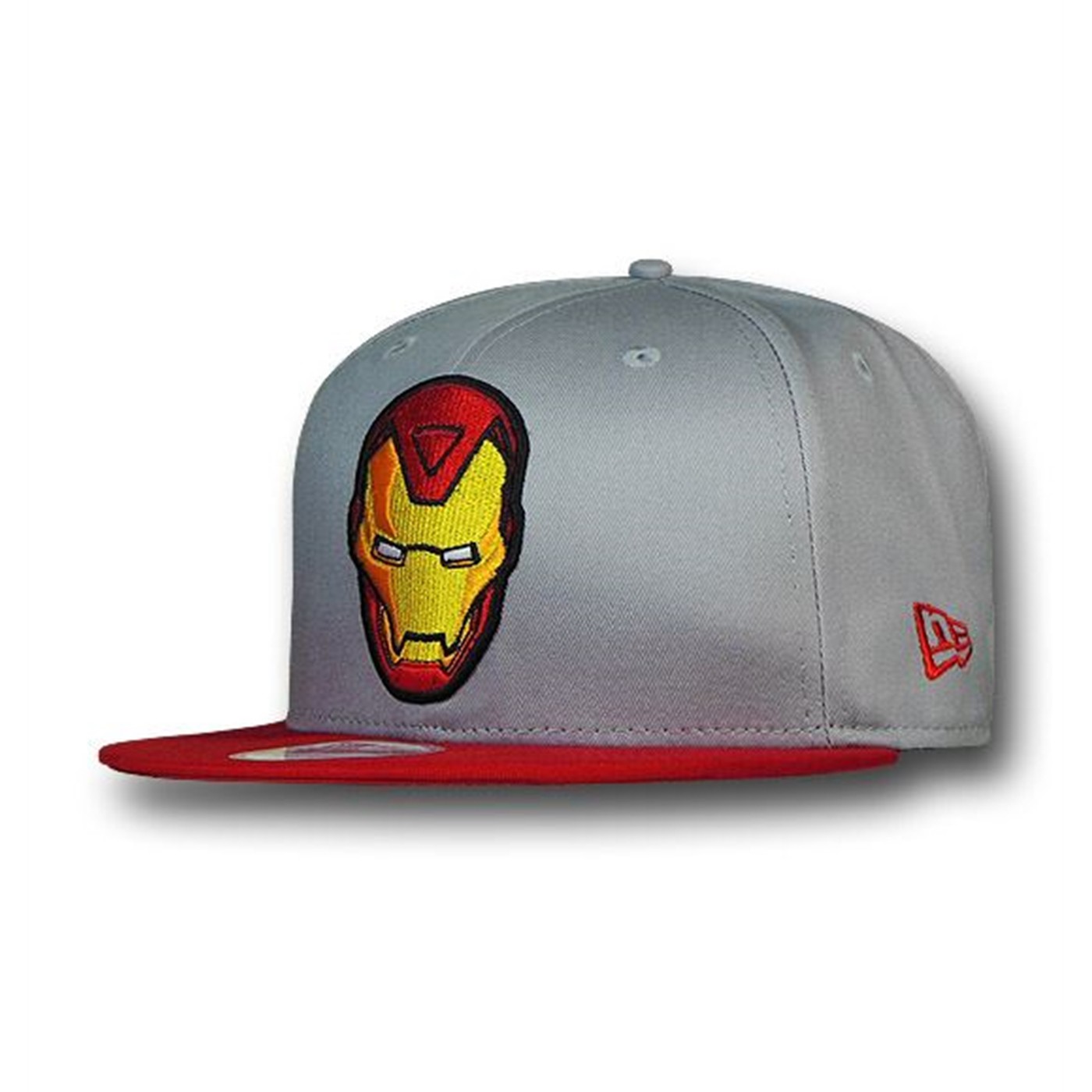 Iron Man Helmet Grey 9Fifty Snapback Cap