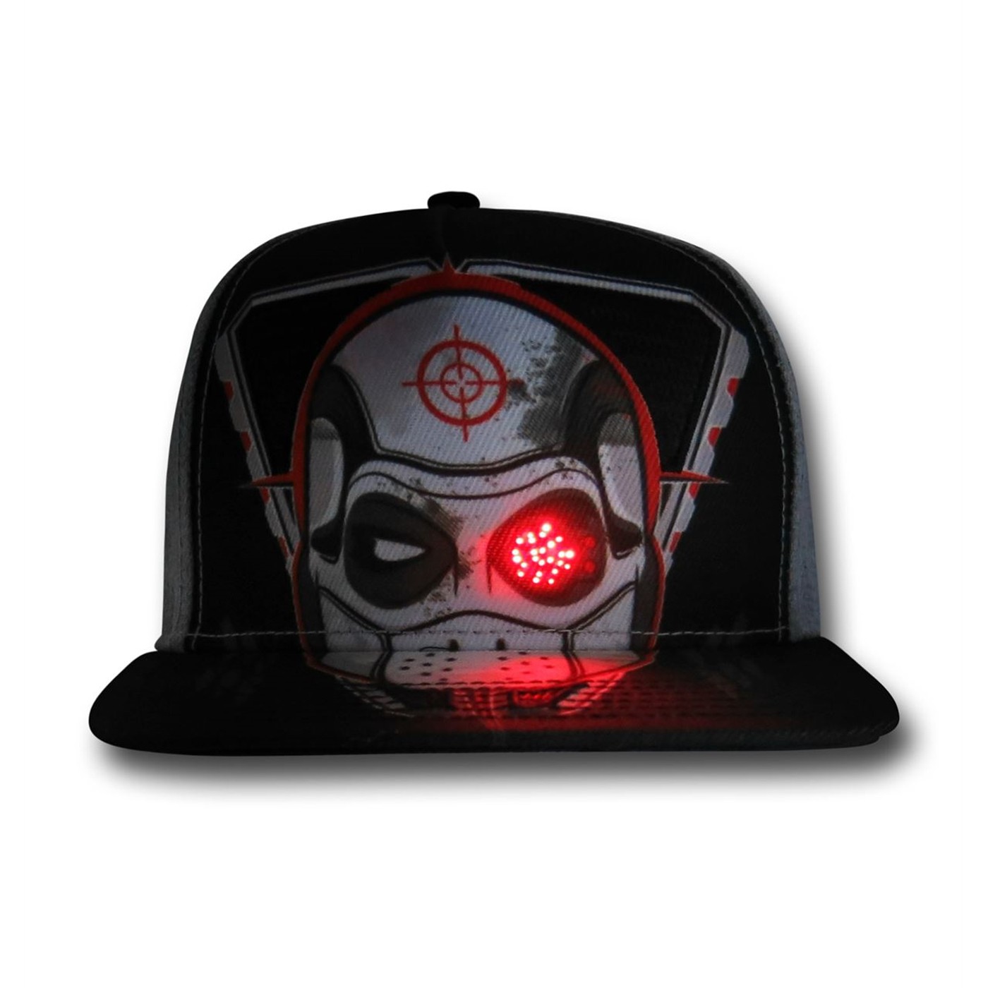 Suicide Squad Deadshot Light Up Snapback Hat