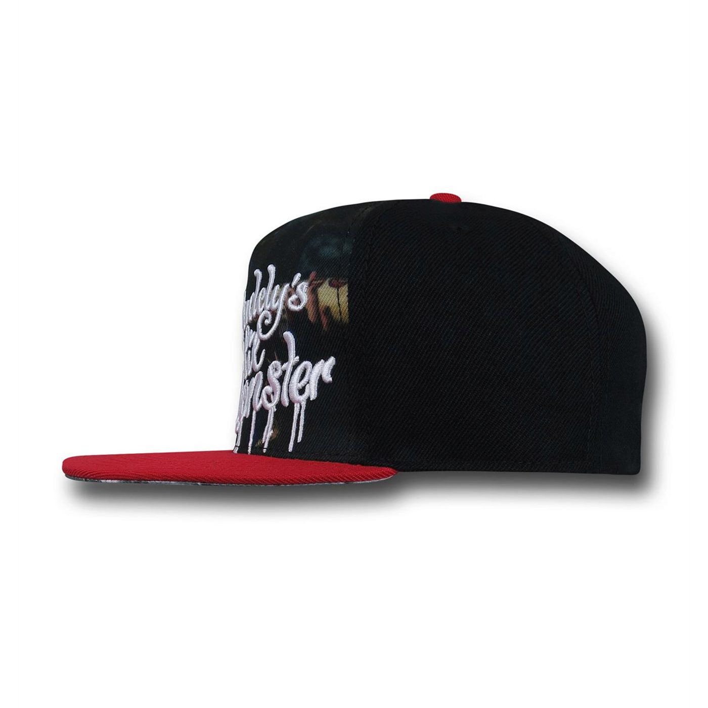 Suicide Squad Harley Quinn Monster Snapback Hat