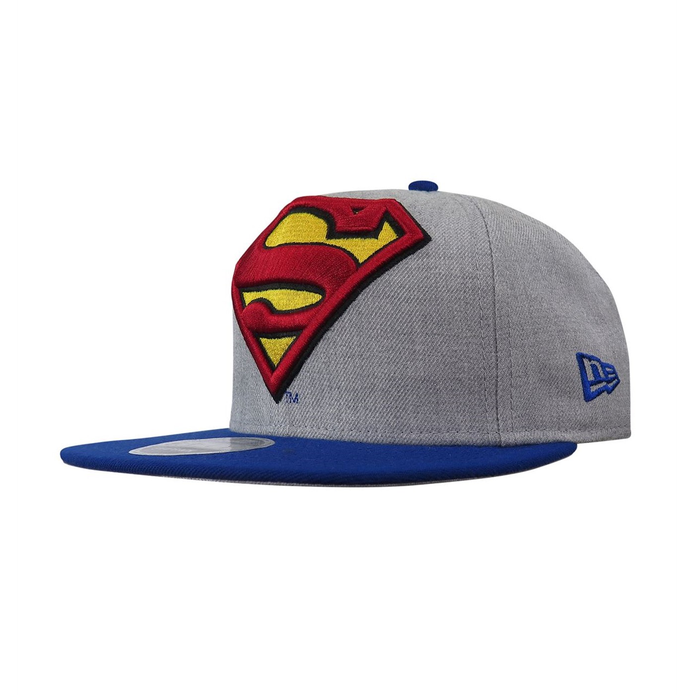 Superman Heather Grey 9Fifty Snapback Hat