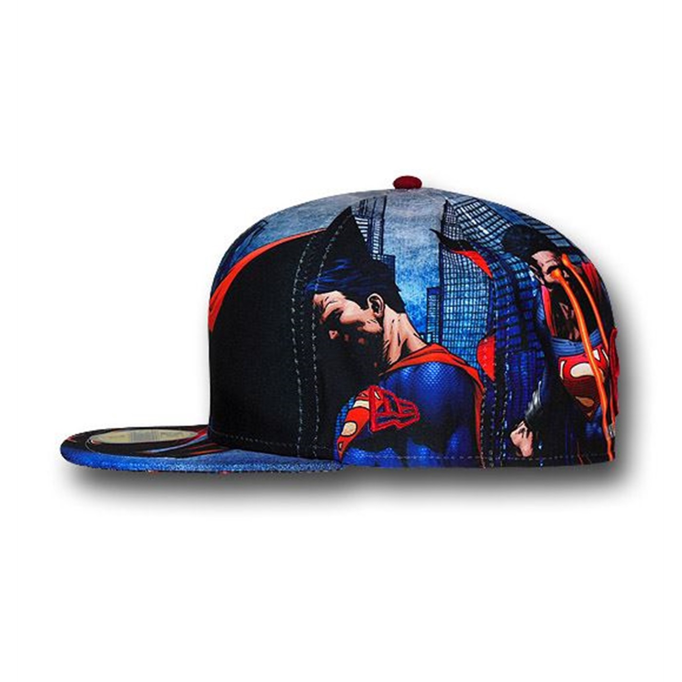 Superman Man Of Steel All-Over Print 59Fifty Cap