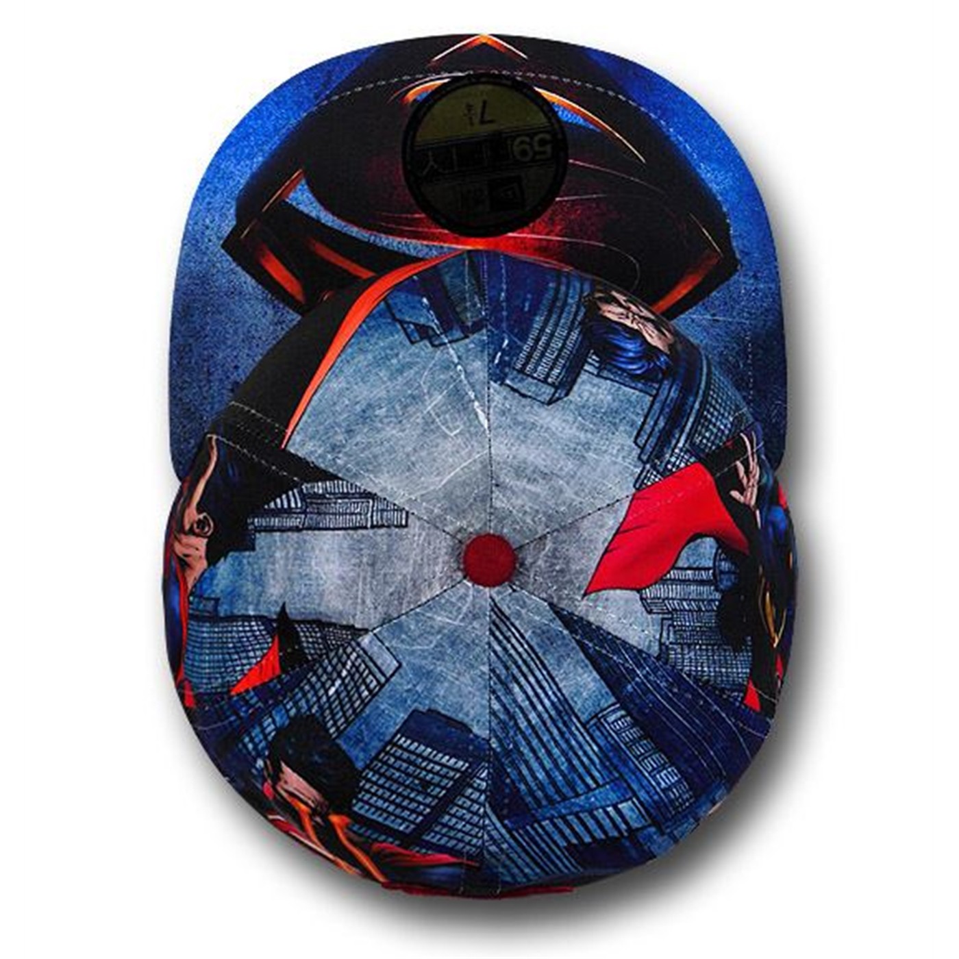 Superman Man Of Steel All-Over Print 59Fifty Cap