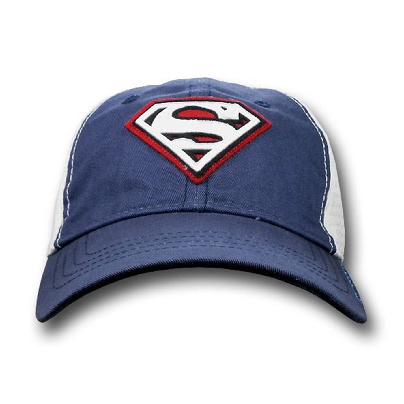 Superman Navy Mesh Baseball Cap