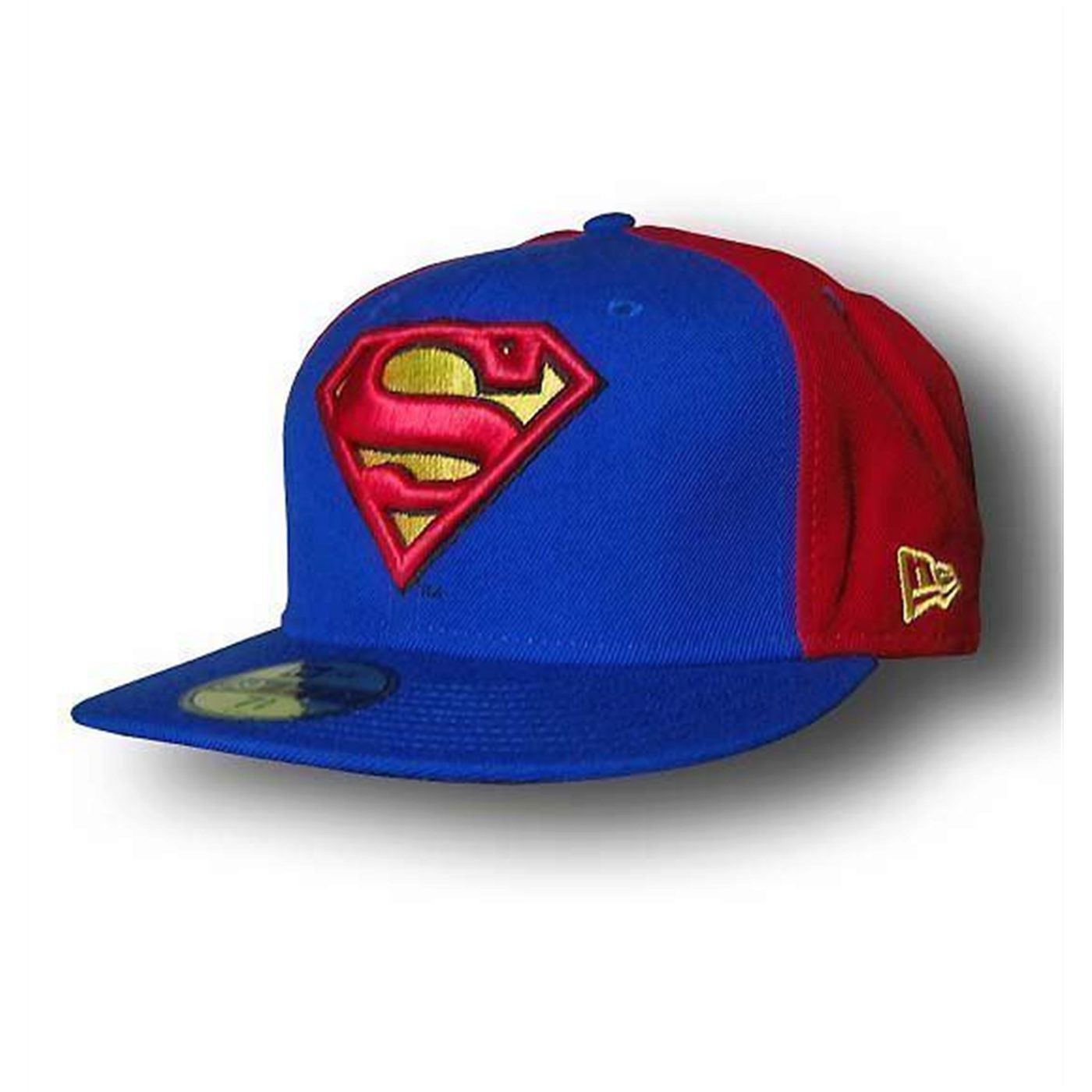 Superman 59Fifty Symbol Red Blue Flat Bill Cap
