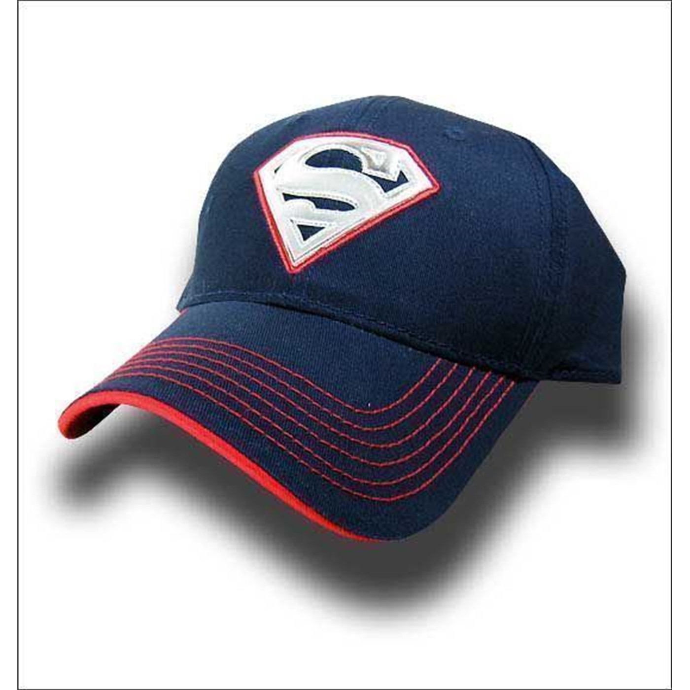 Superman Youth Silver Baseball Cap