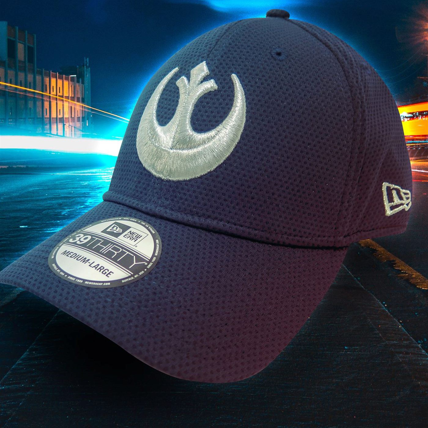 Star Wars Rebel Symbol Navy 39Thirty Fitted Hat