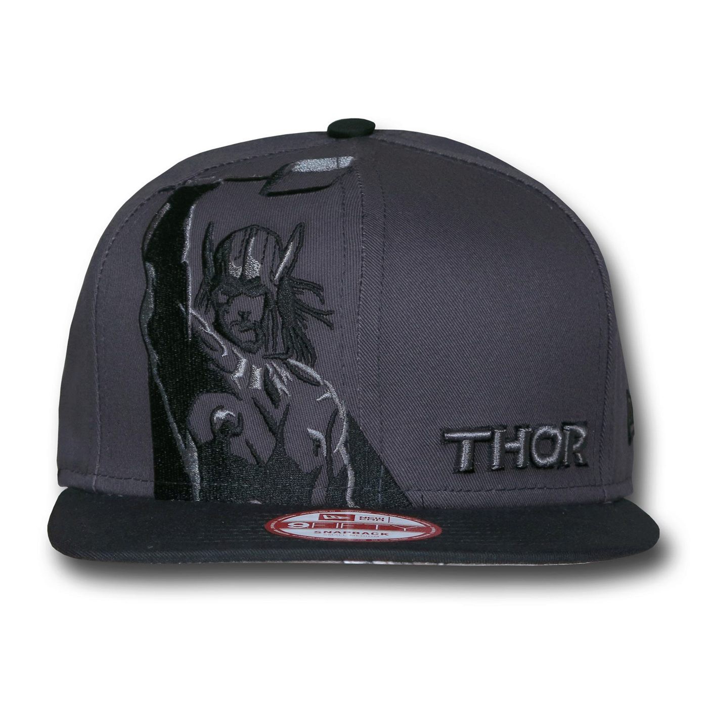 Thor Image Grey Black 9Fifty Snapback Cap