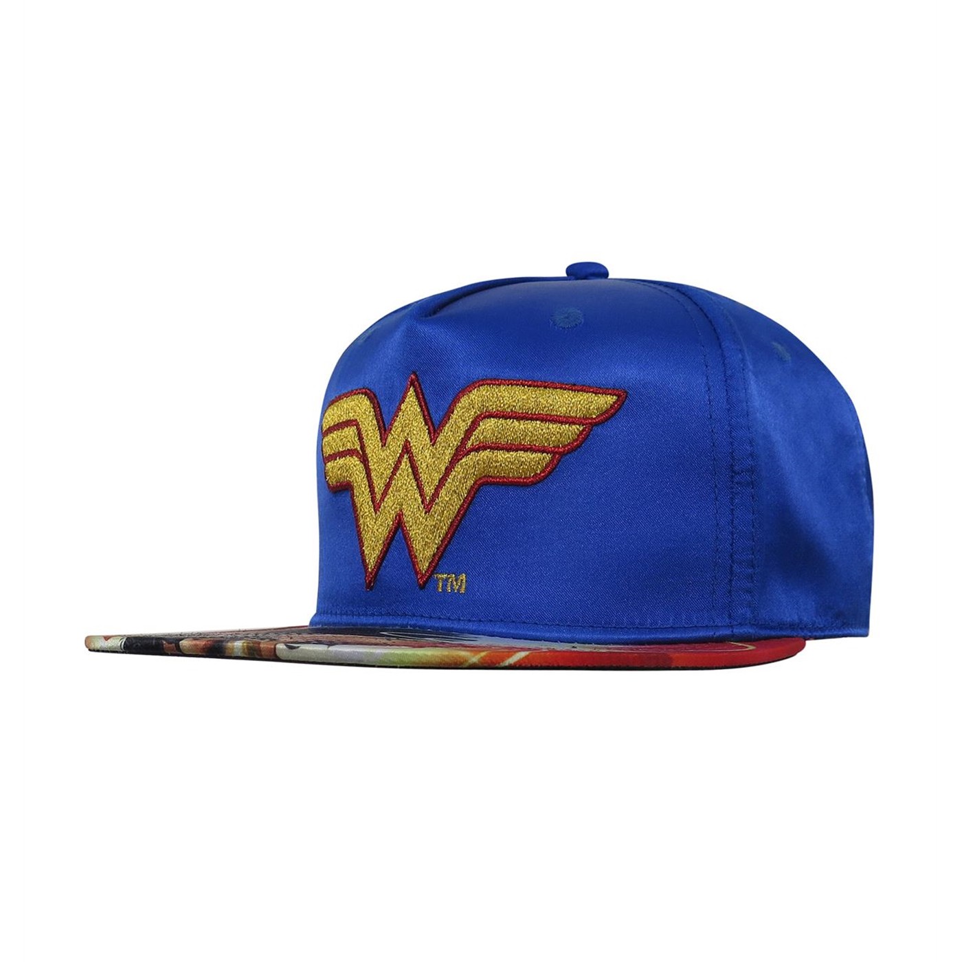 Wonder Woman Sublimated Bill Snapback Hat