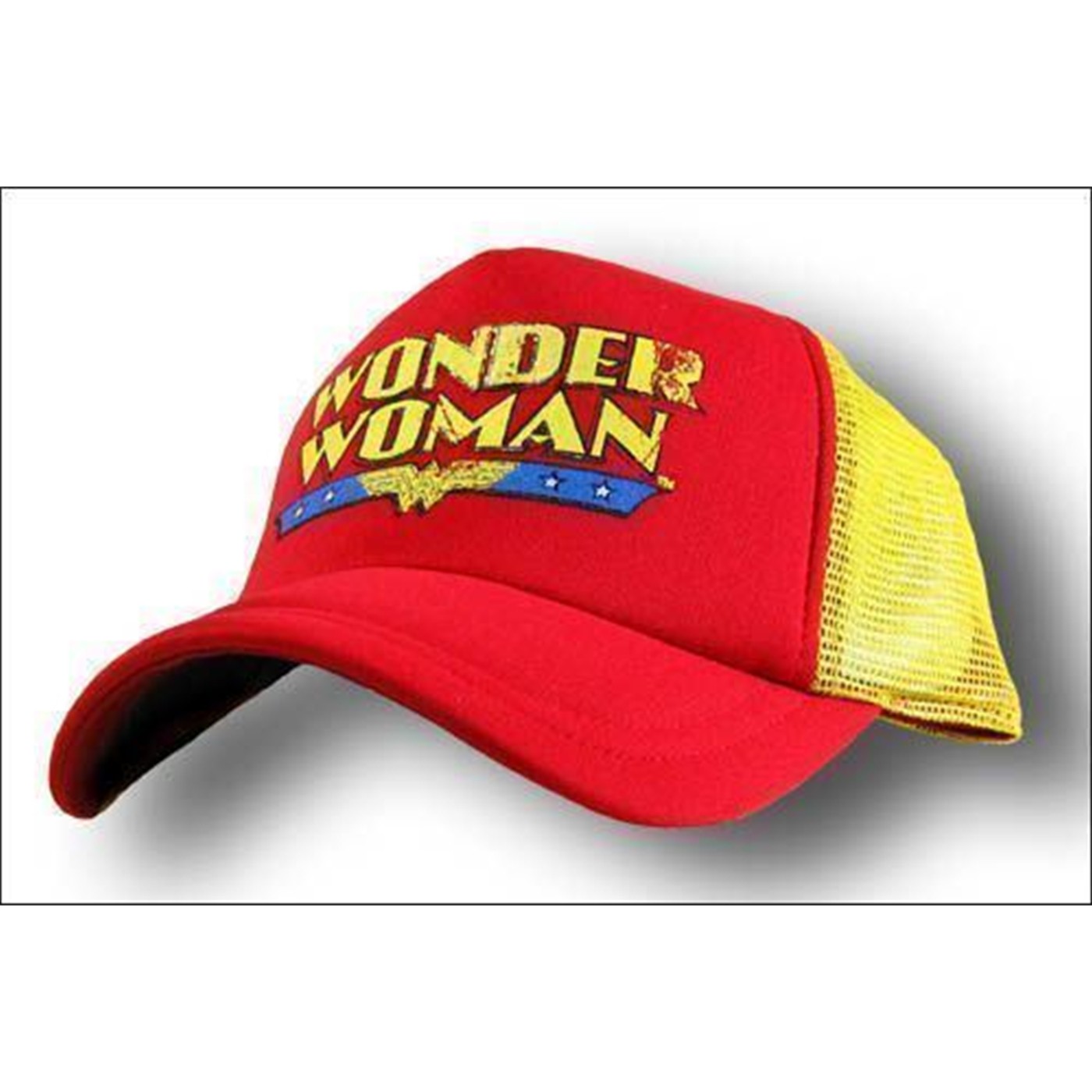 Wonder Woman Red Mesh Baseball Cap