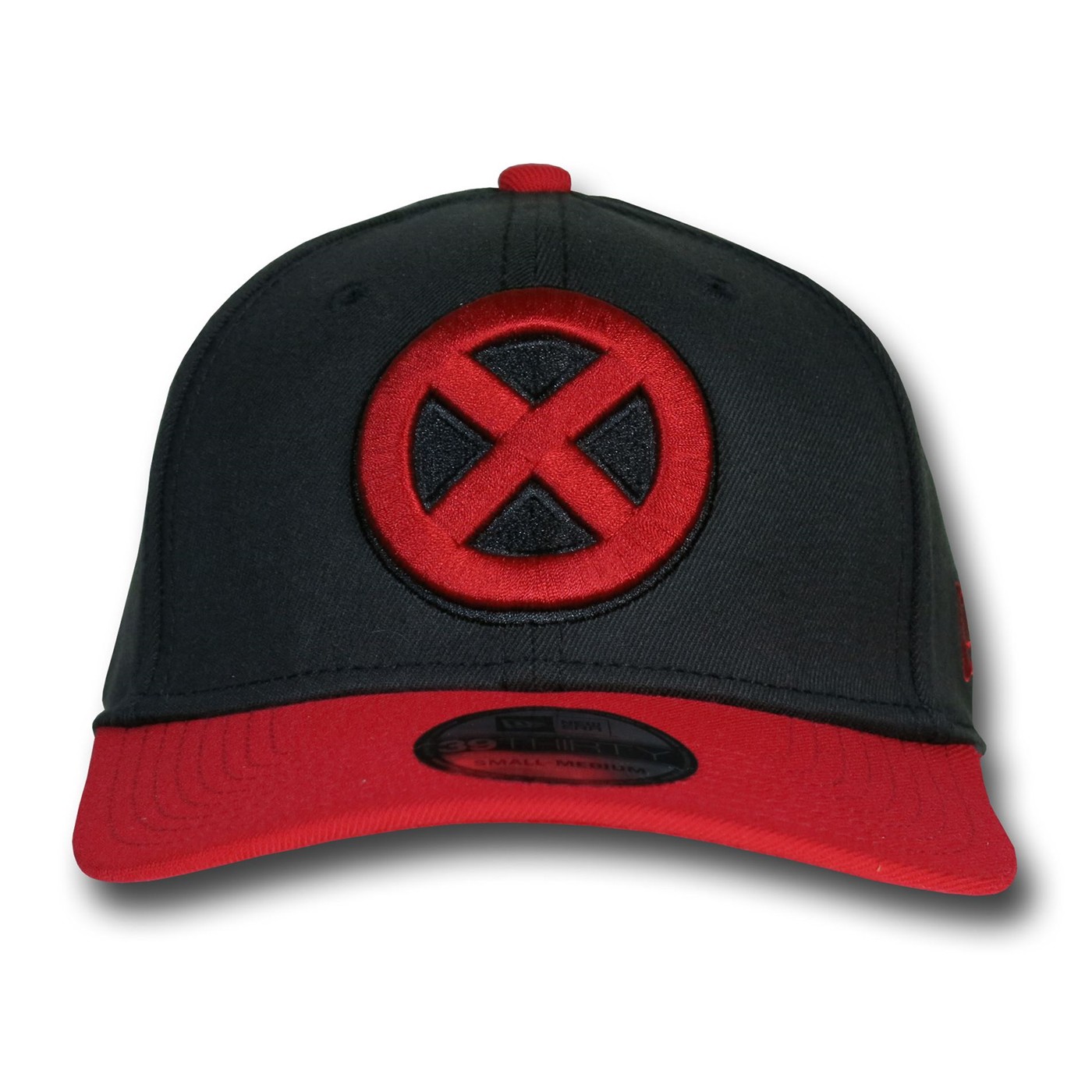 X-Men Symbol Red Bill Black 39Thirty Cap