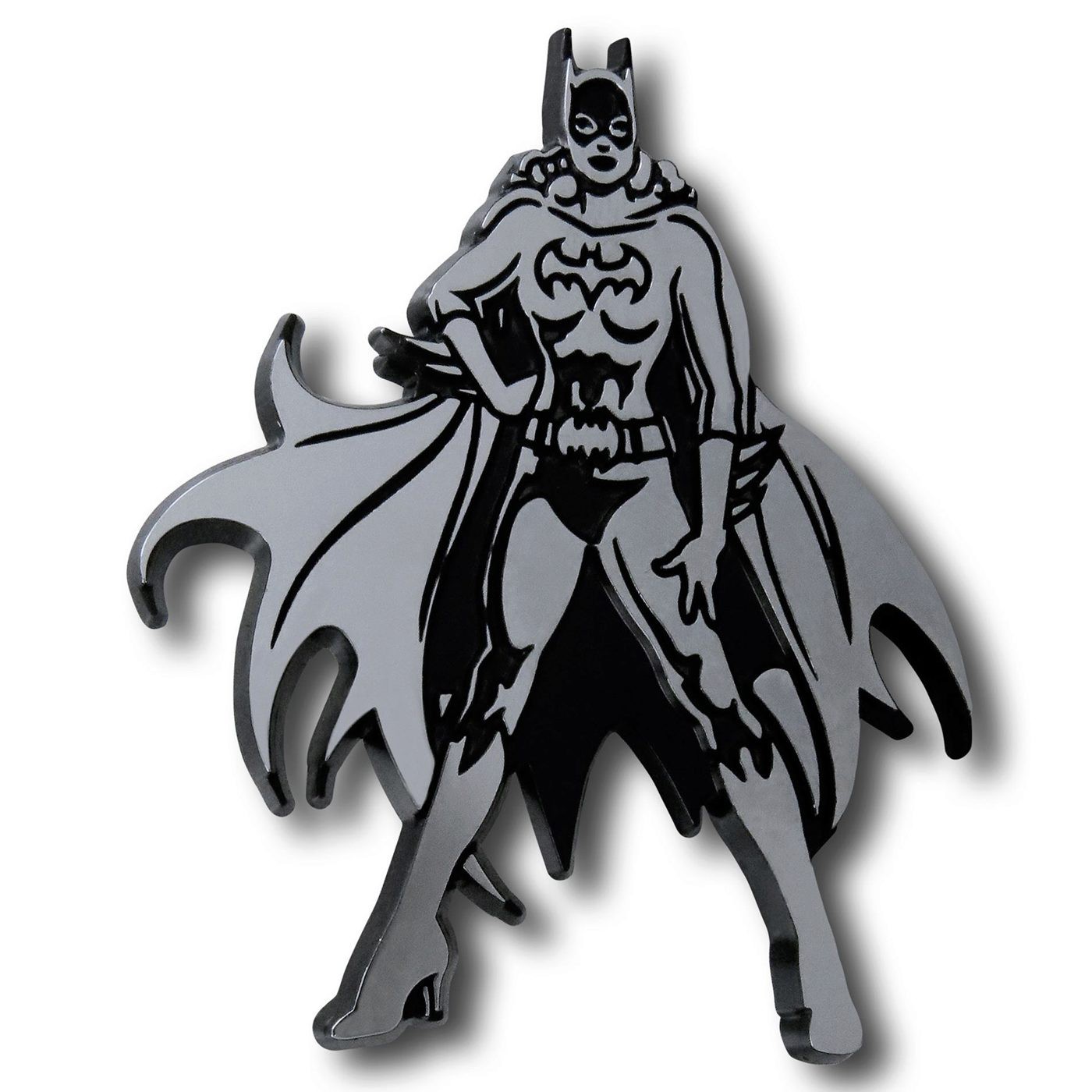 Batgirl Pose 3D Plastic Car Emblem