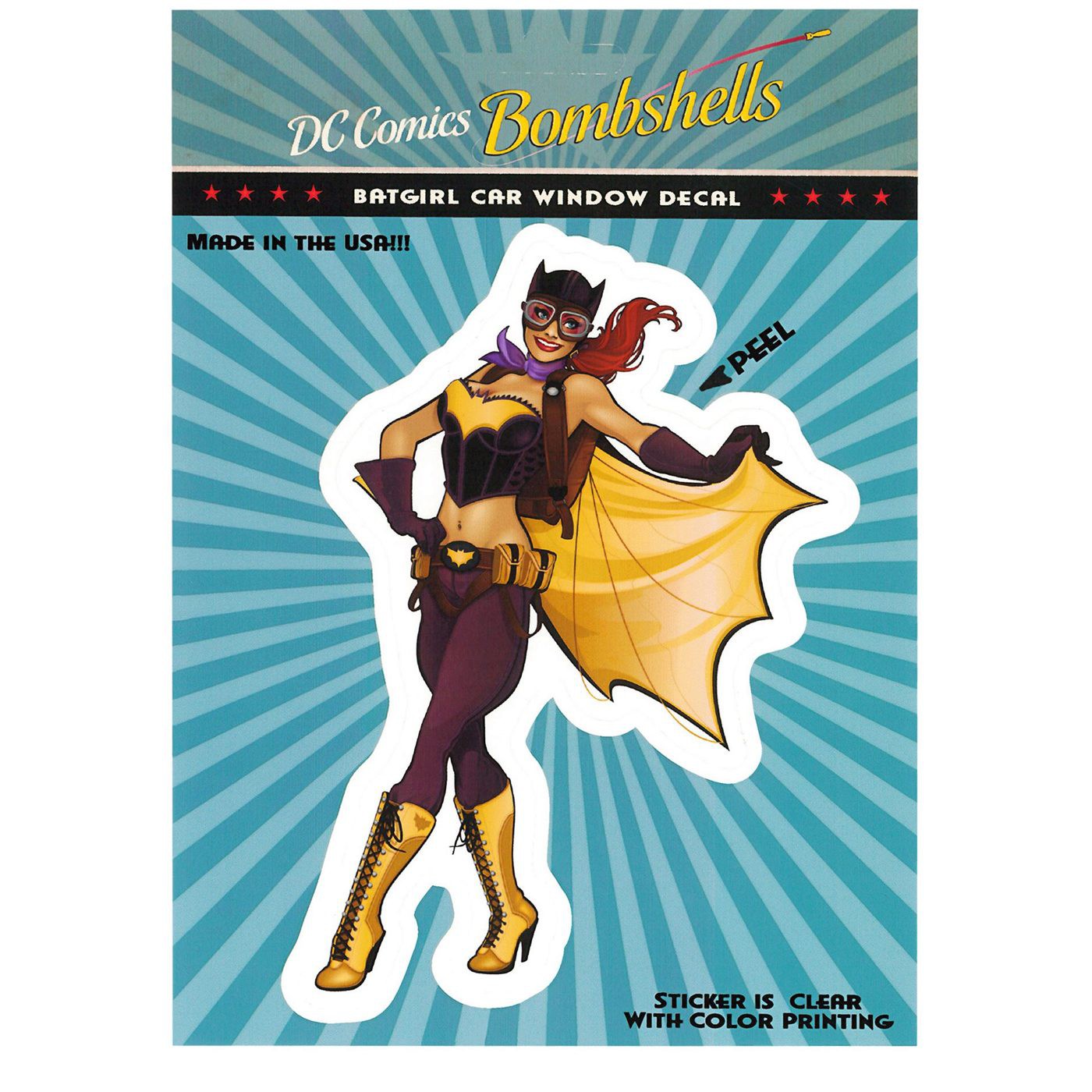 Batgirl Bombshells Car Decal