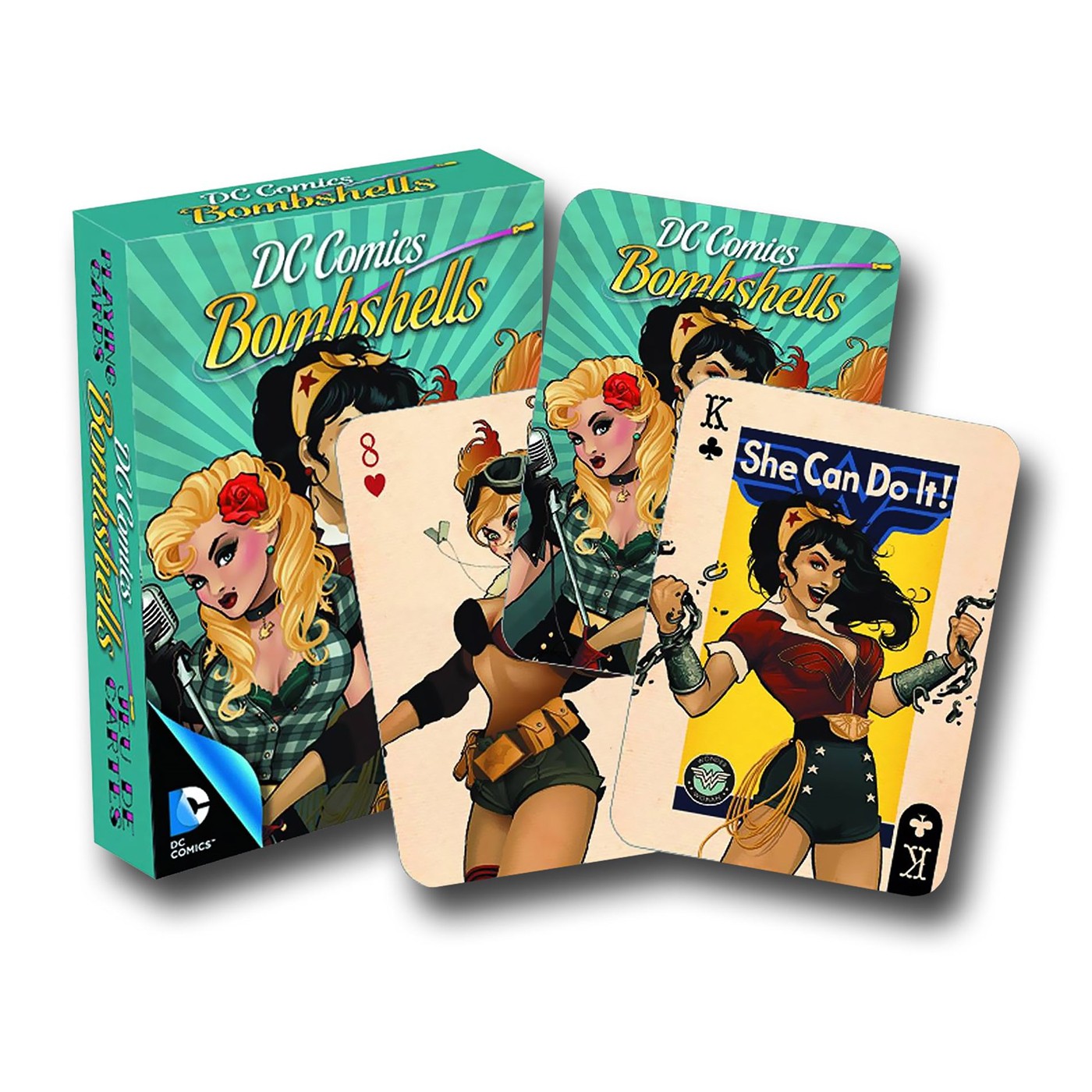 DC Comics Bombshell Playing Card Set