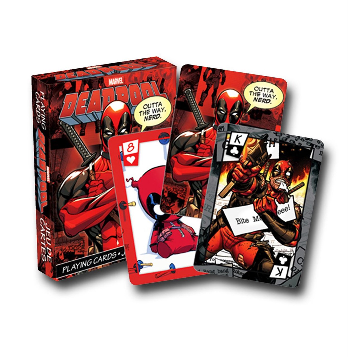 Deadpool Playing Cards