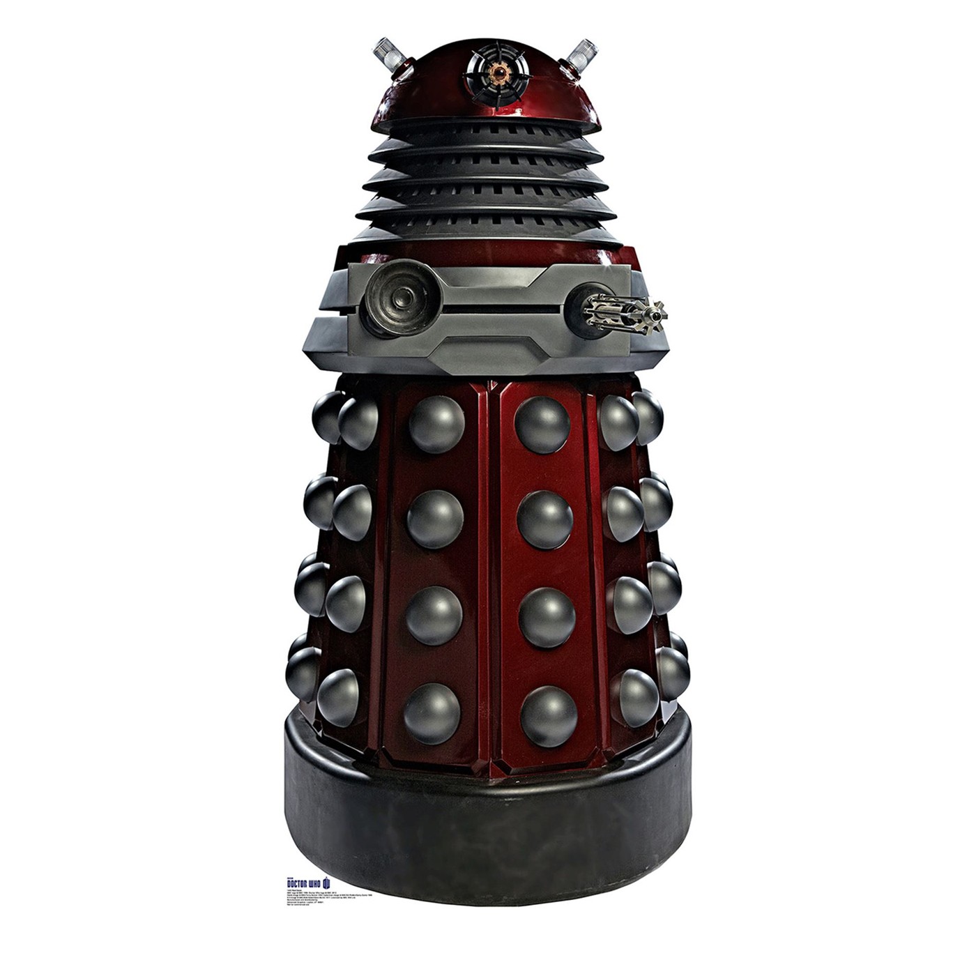 Doctor Who Red Dalek Cardboard Cutout