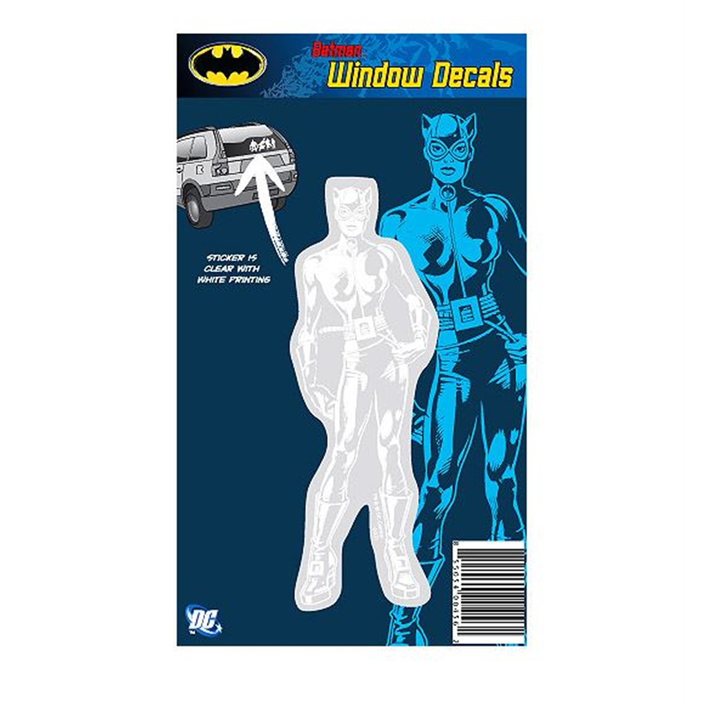 Catwoman DC Originals Car Decal