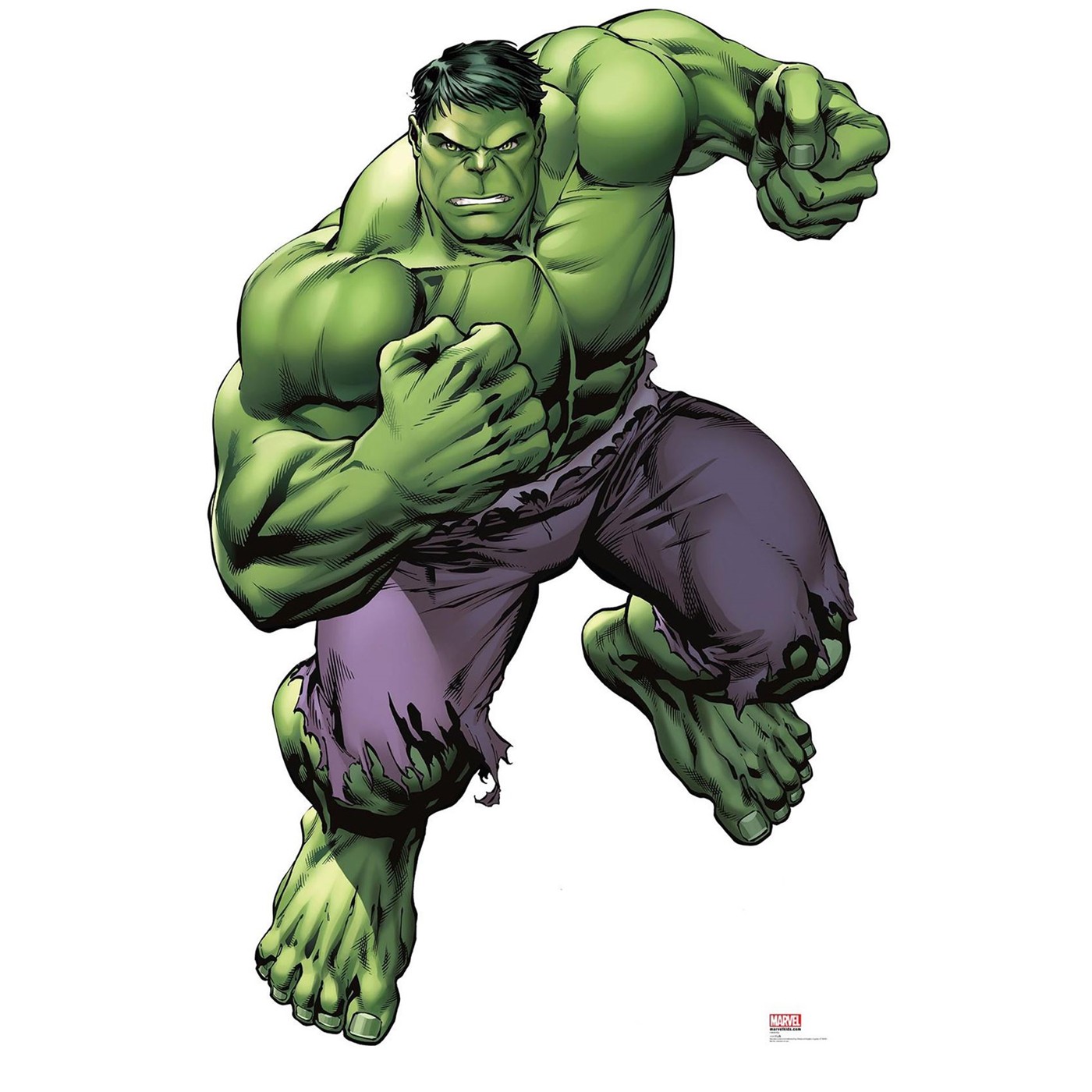 Hulk Charging Comic Cardboard Standup