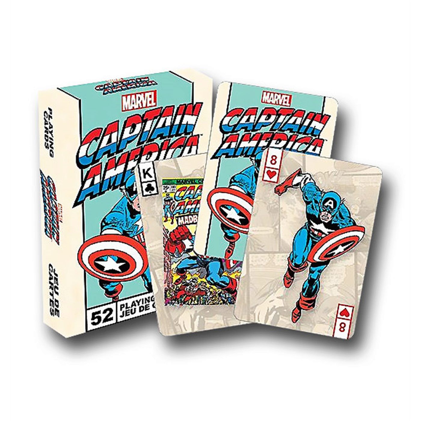 Captain America Playing Cards