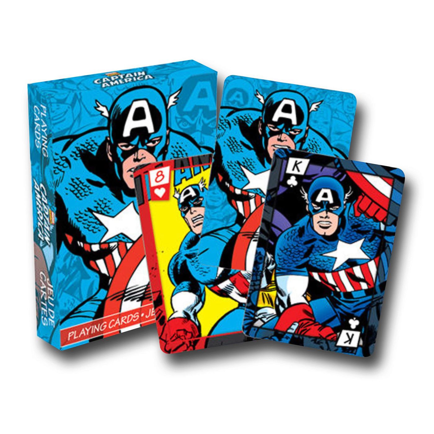 Marvel Captain America Playing Cards