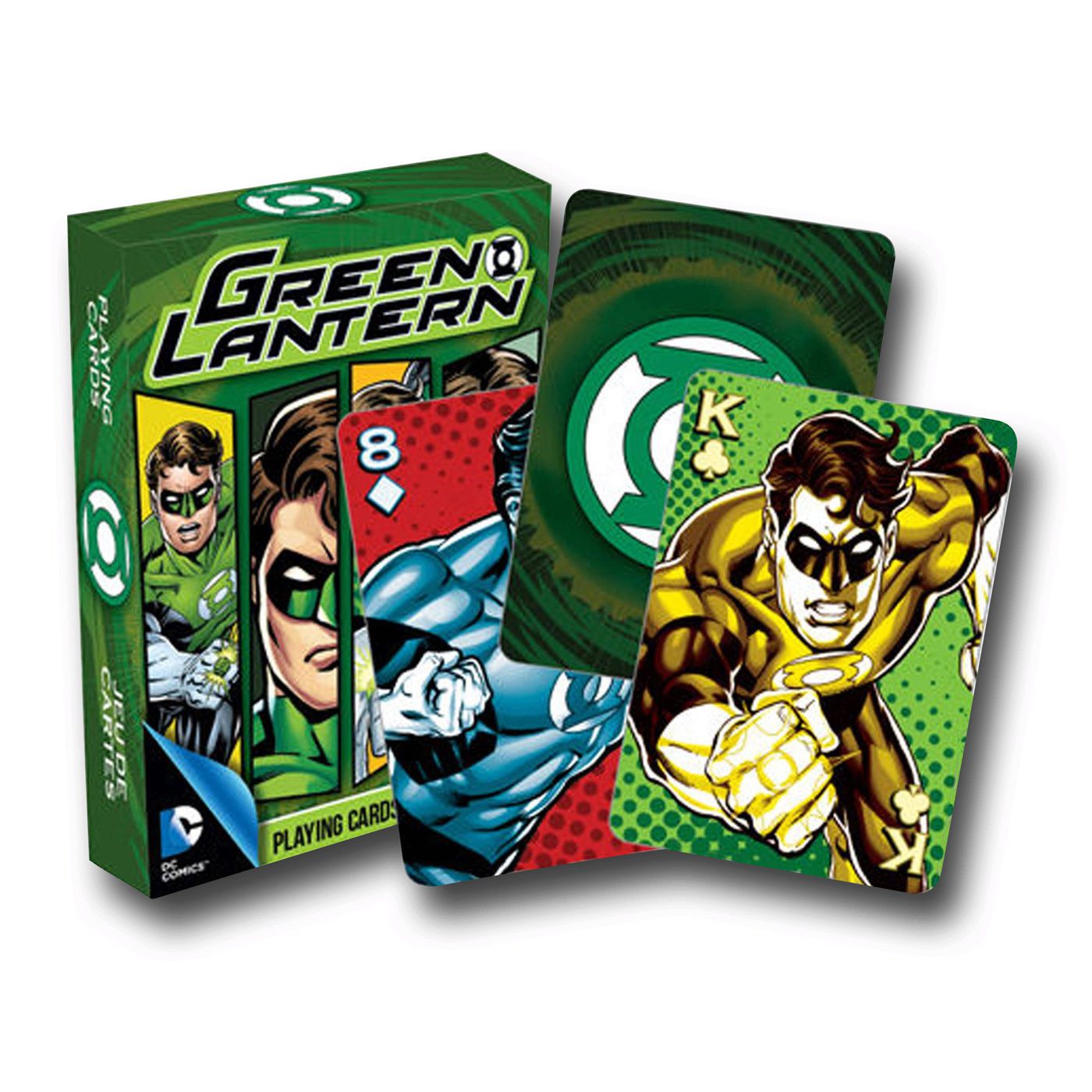 Green Lantern Playing Cards