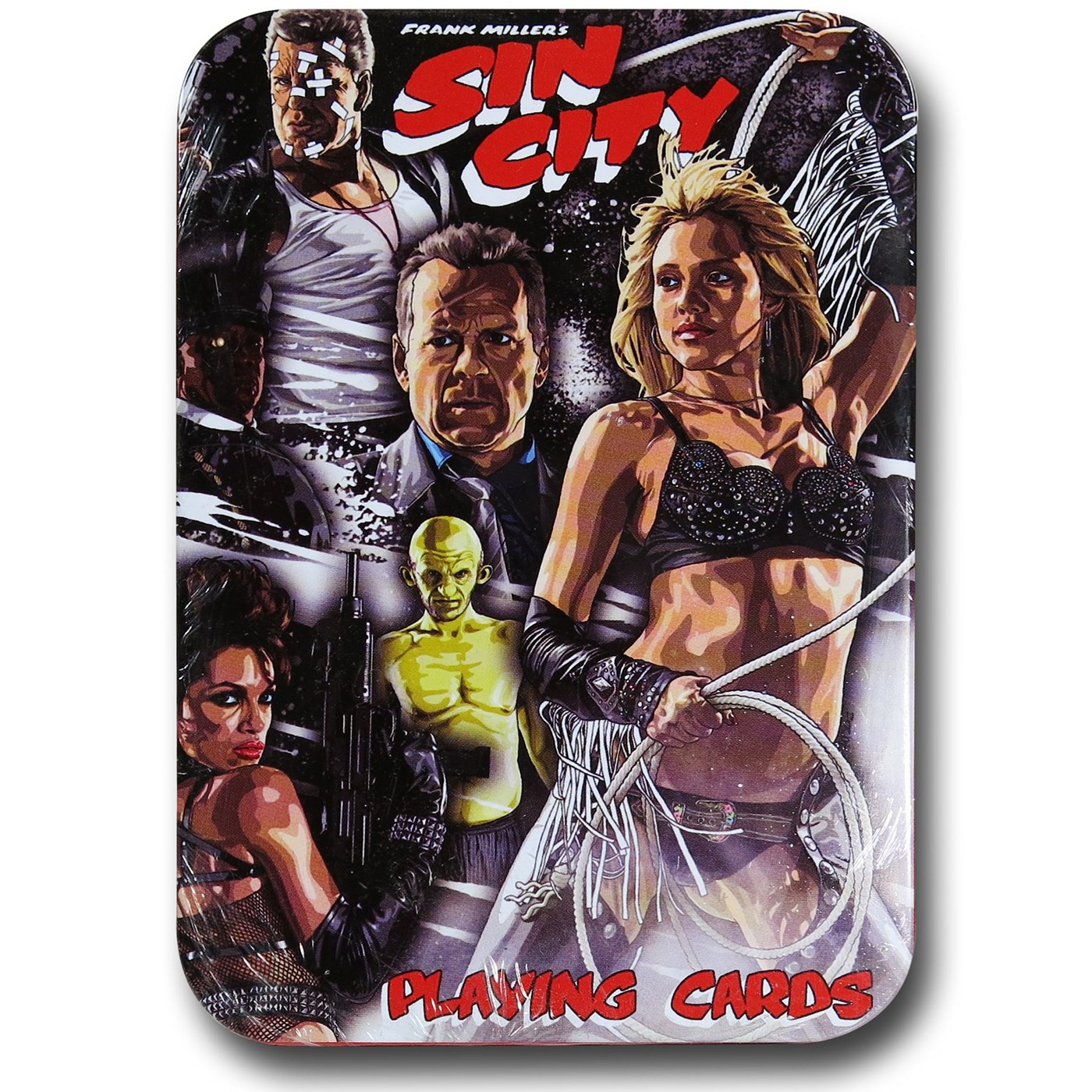 Sin City Playing Cards in Tin