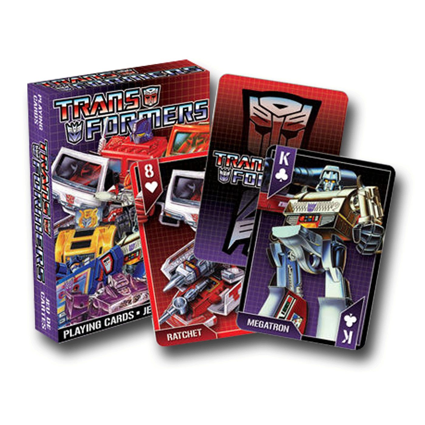 Transformers Playing Cards