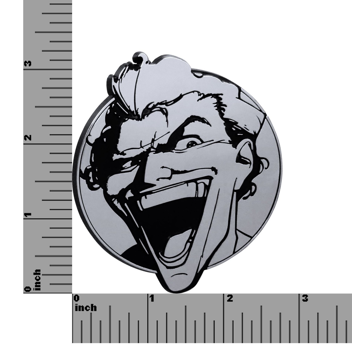 Joker Laugh 3D Plastic Car Emblem