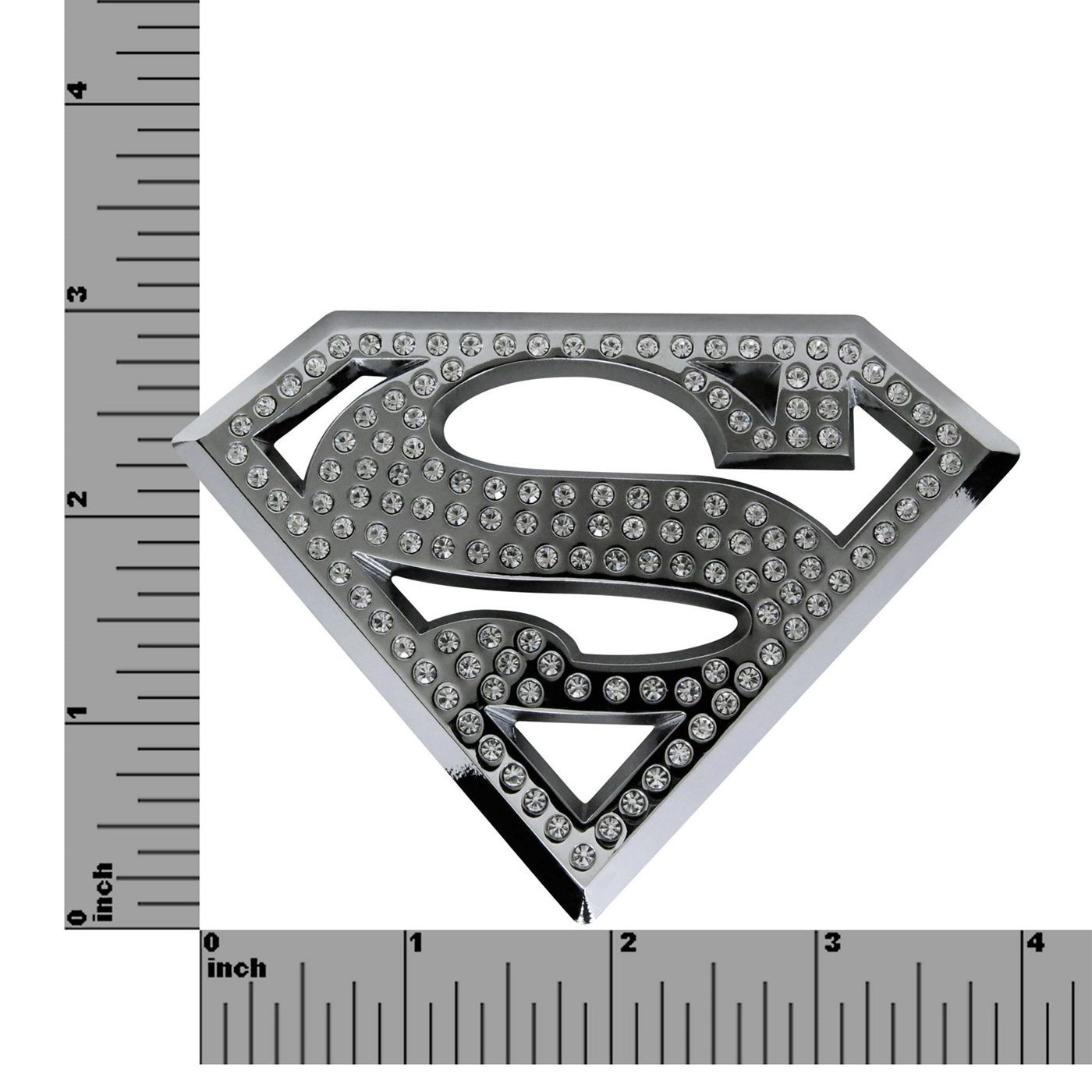 Superman Bling Symbol 3D Plastic Car Emblem