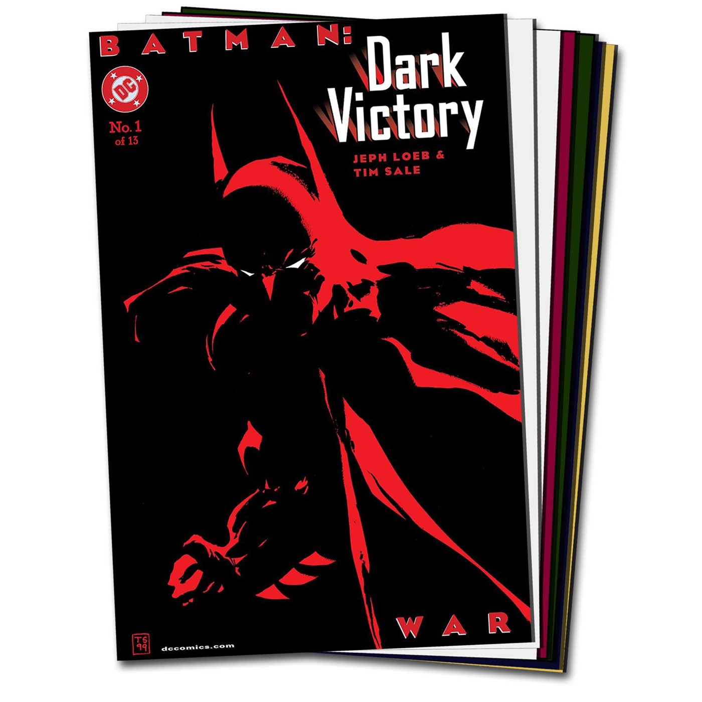 DC Batman Dark Victory Complete Comic Pack