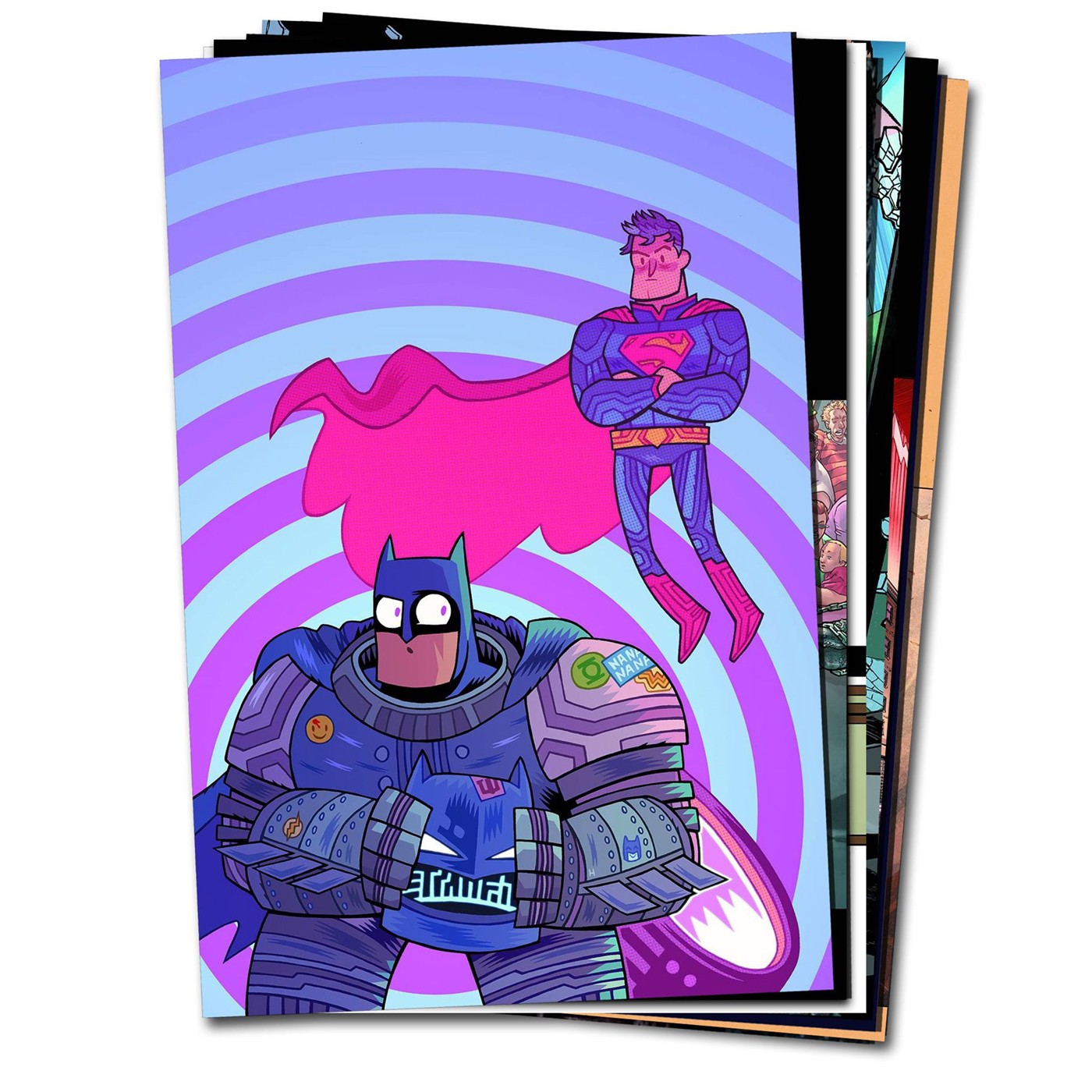 Batman Comic Book Binge Variant Pack for July