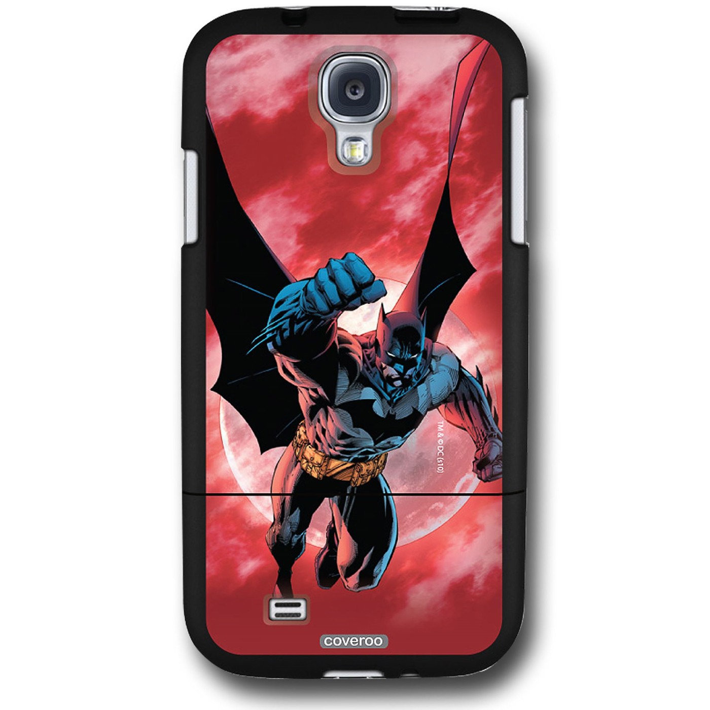 Batman Red Sky Punch Galaxy S4 Slider Case