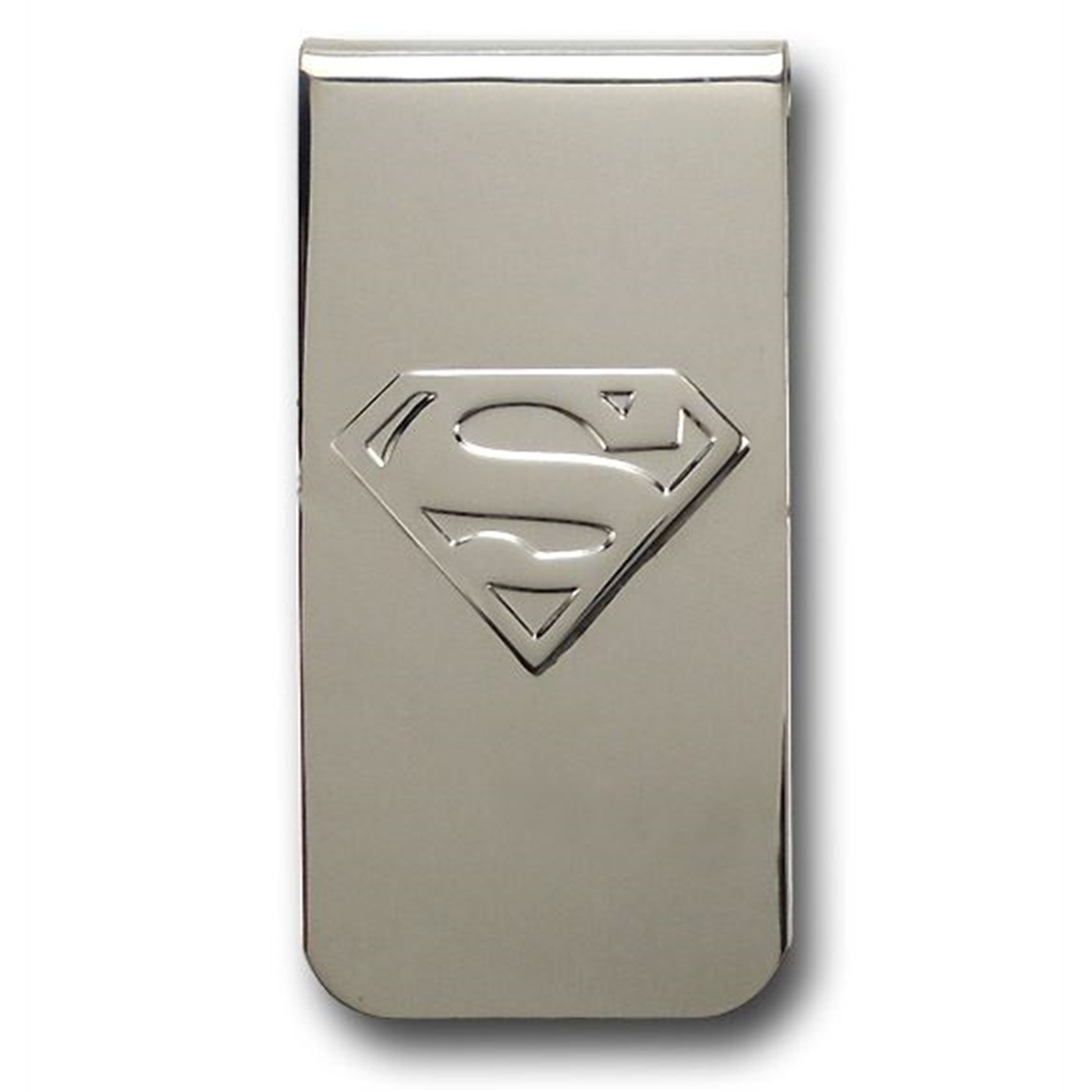 Superman Symbol Chrome Money Clip