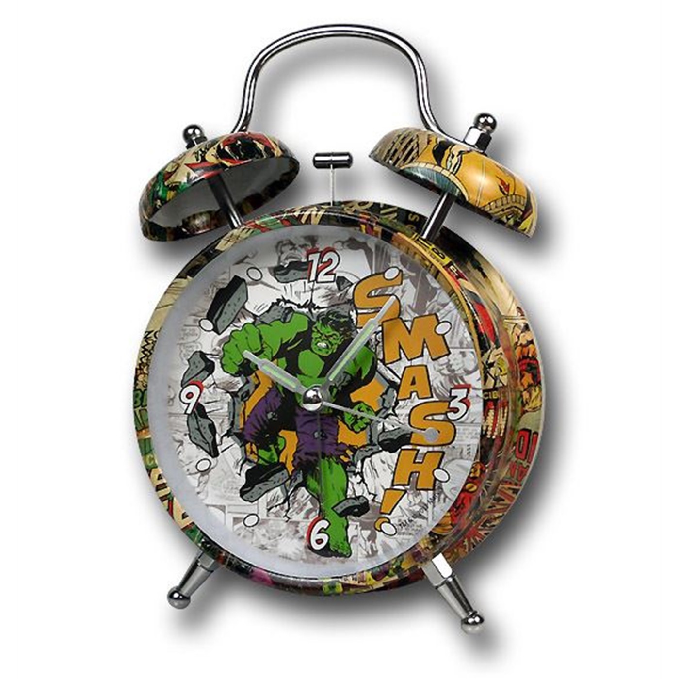 Hulk Mosaic Alarm Clock