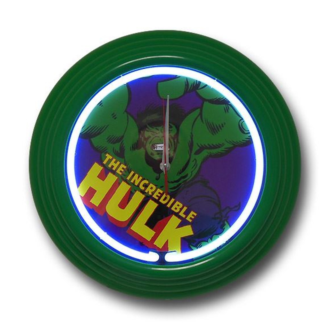 Hulk Retro Neon Wall Clock
