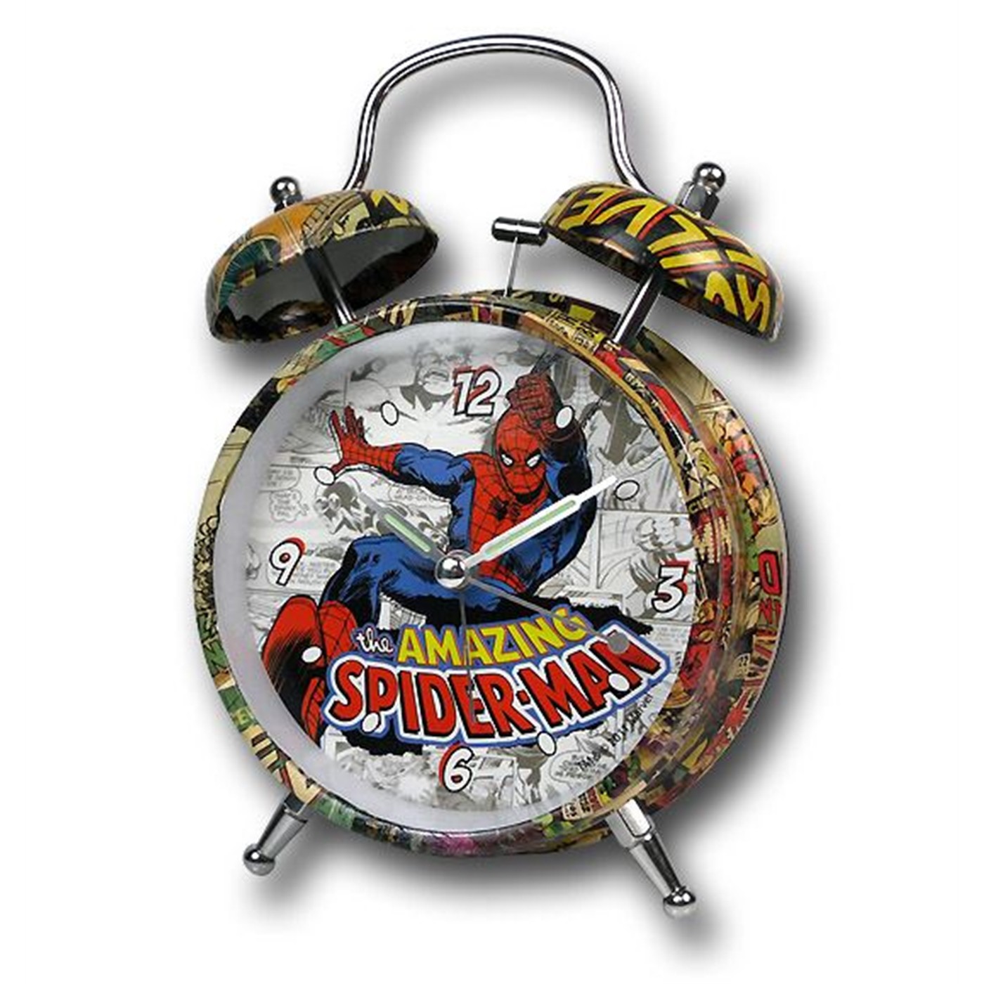 Spiderman Mosaic Alarm Clock