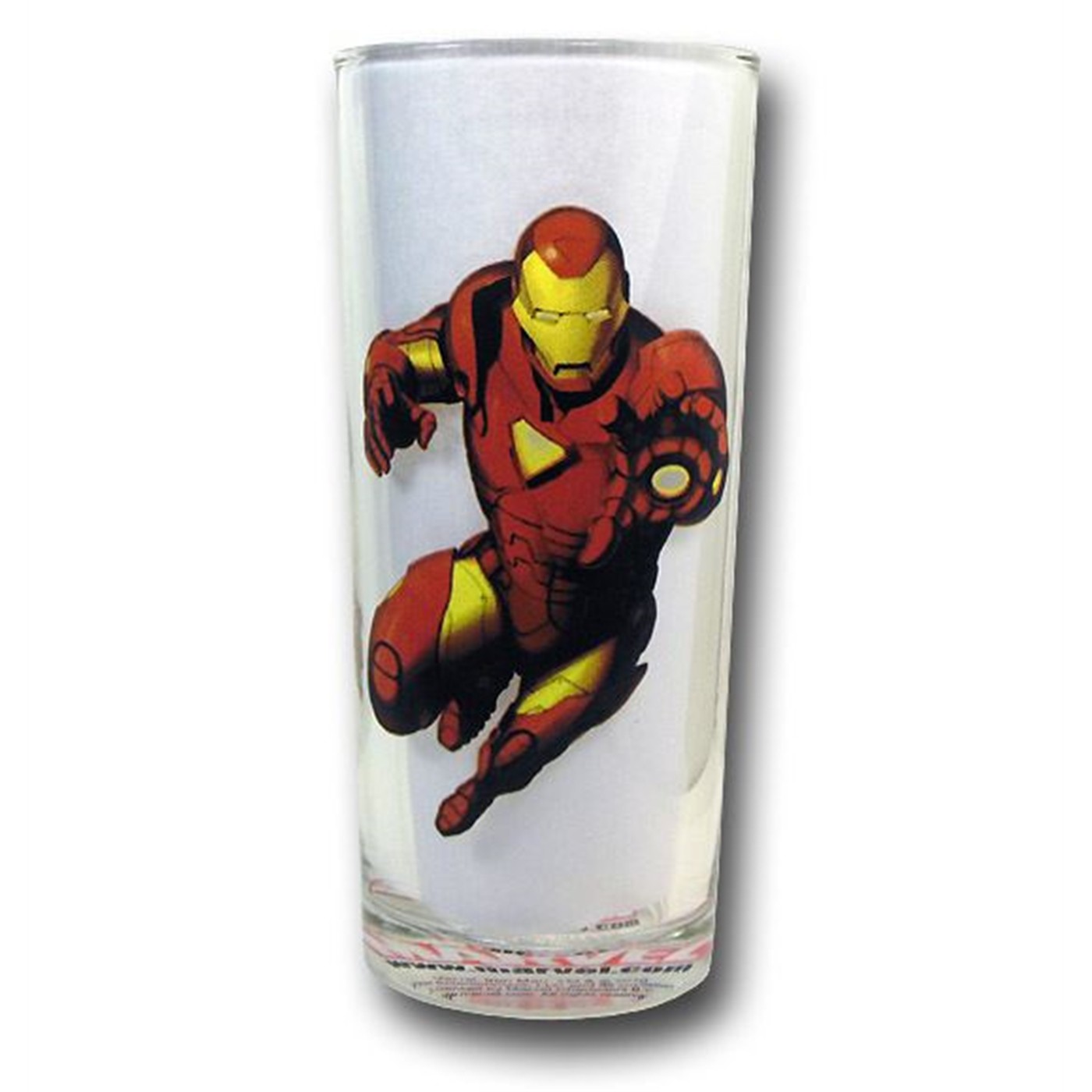 Iron Man Modern Action Cooler Glass Set of 4