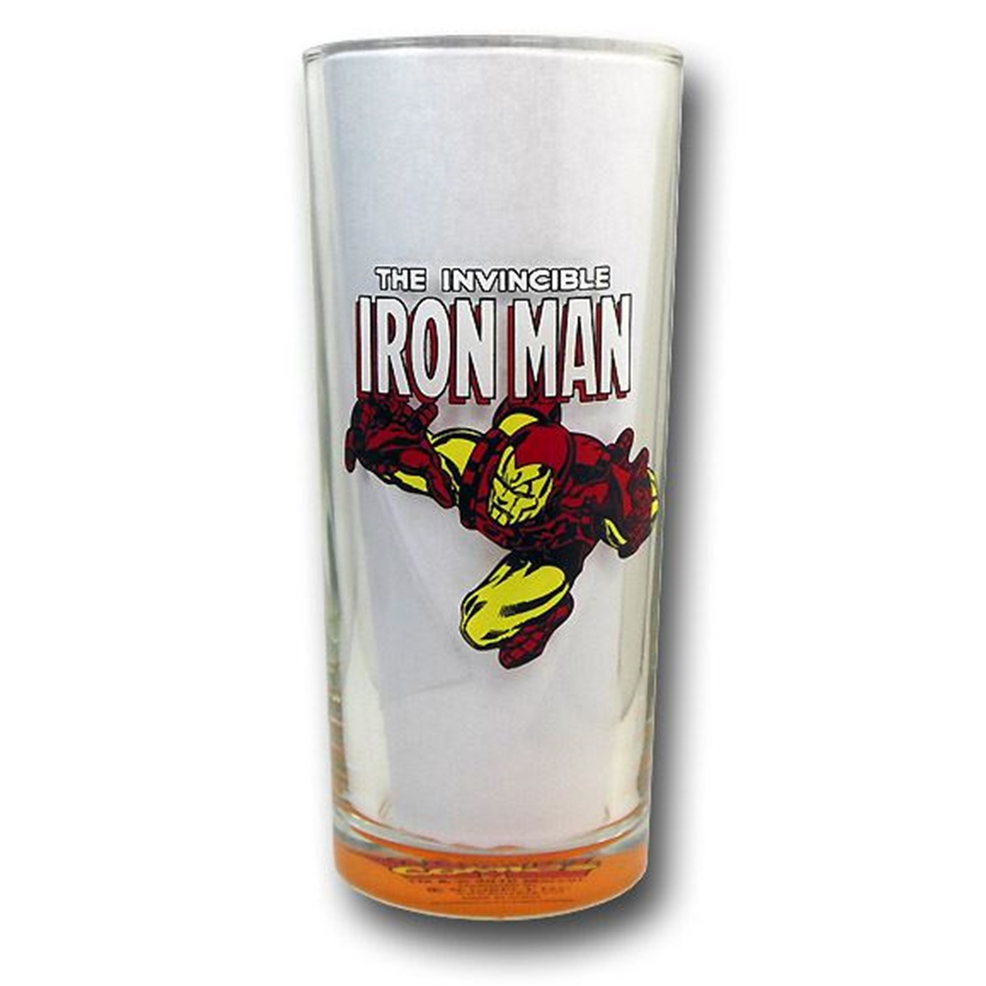 Iron Man In Action Retro 14oz Cooler Glass Set of 4