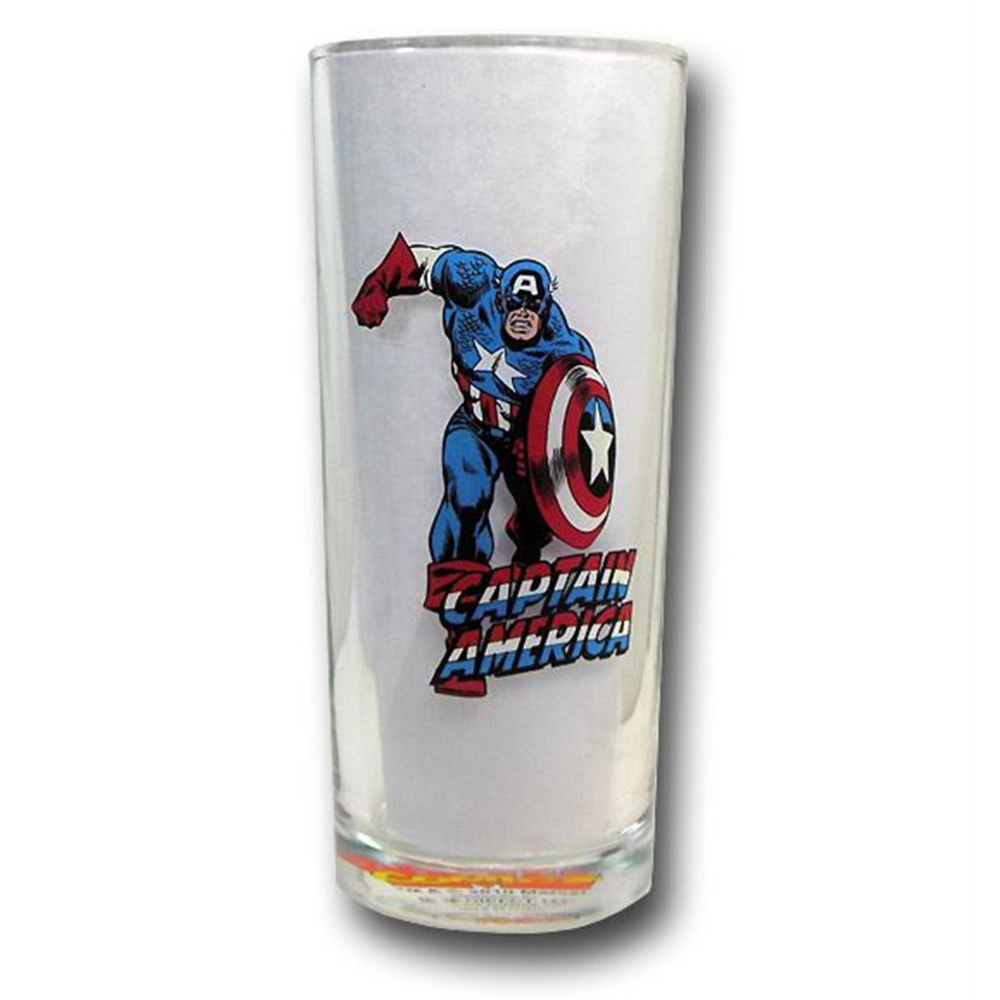 Marvel Heroes Retro 14oz Cooler Glass Set of 4