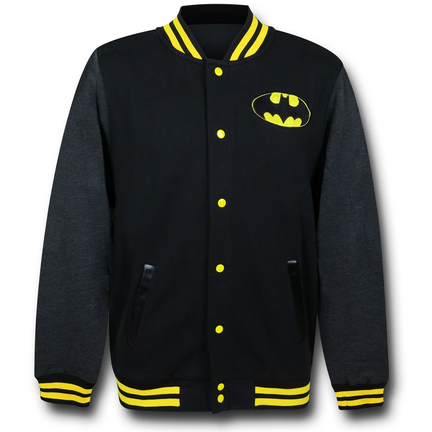 Batman Symbol Letterman Jacket