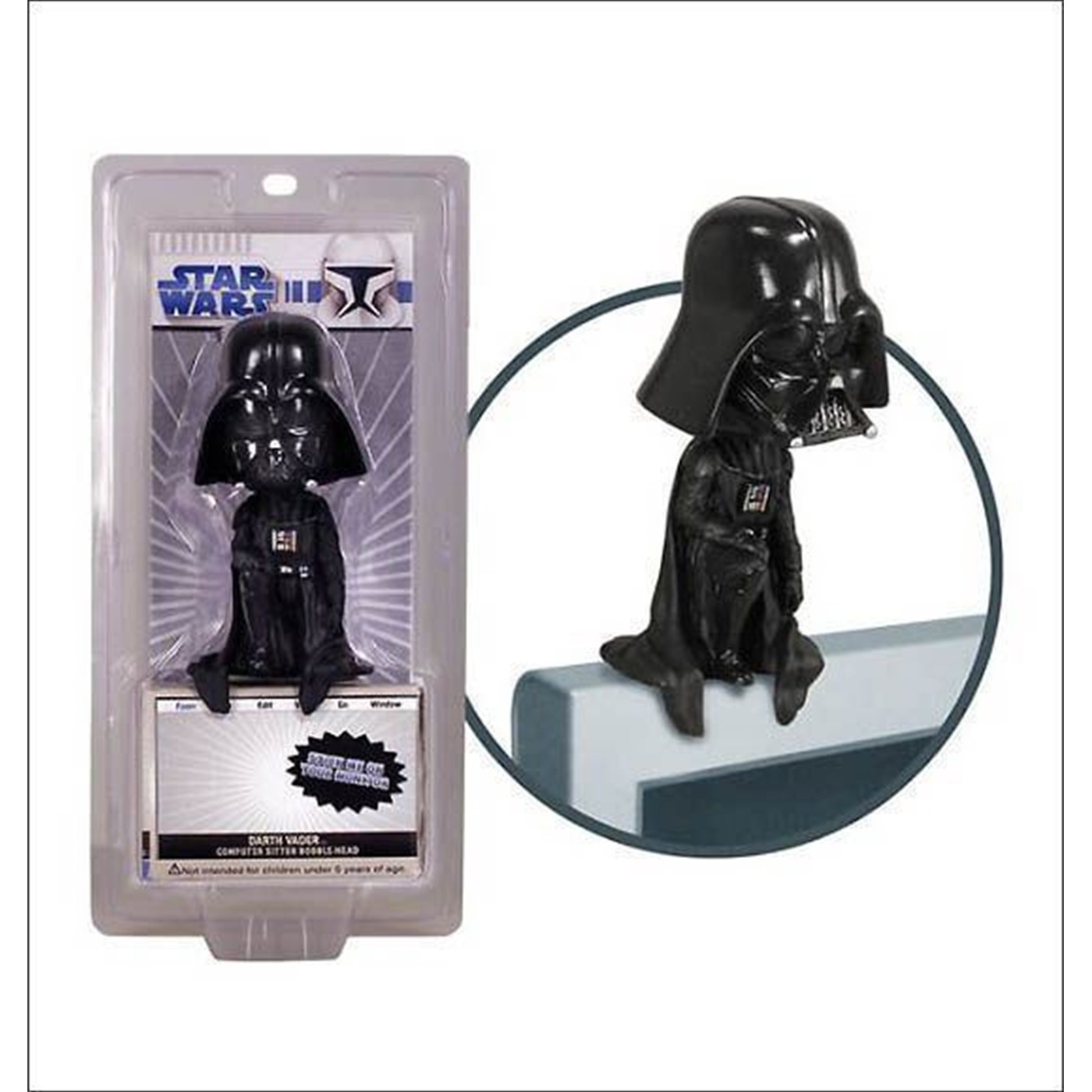 Darth Vader Computer Sitter Bobblehead