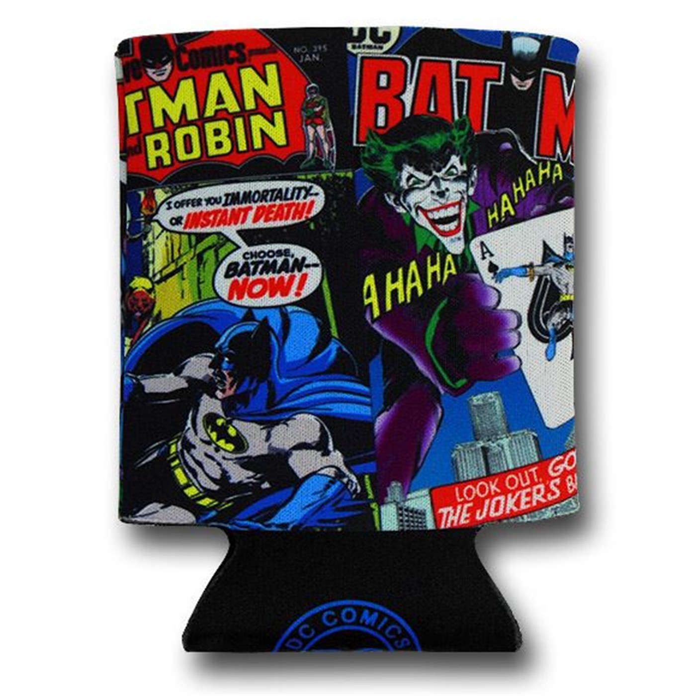 Batman Comic Cover Can and Bottle Cooler