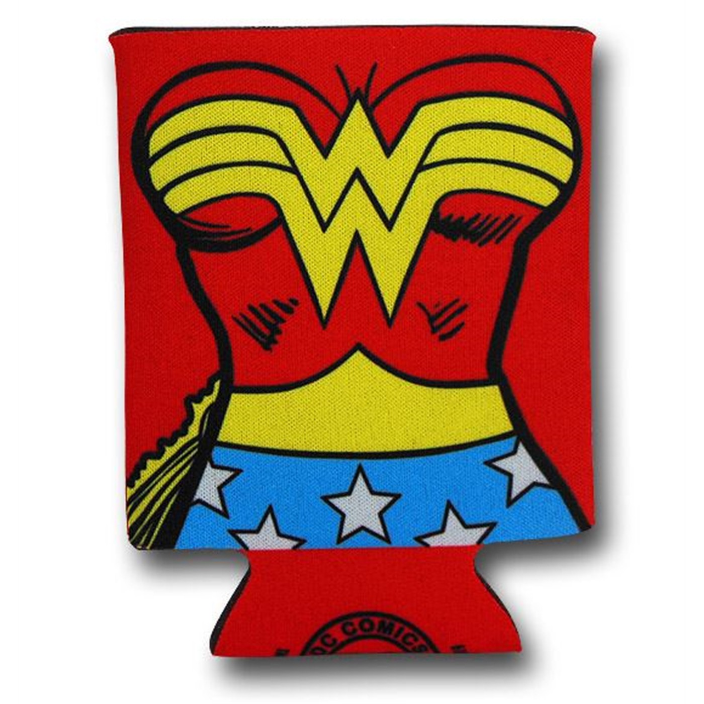 Wonder Woman Costume Can and Bottle Cooler