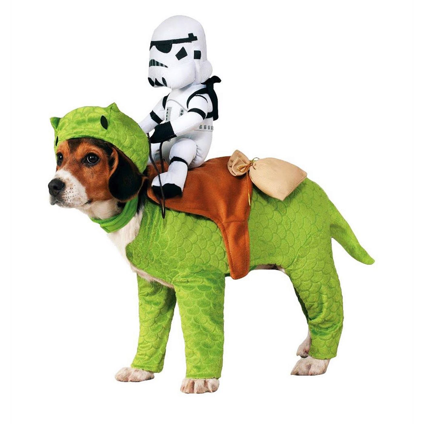 Star Wars Dew Back and Stormtrooper Dog Costume