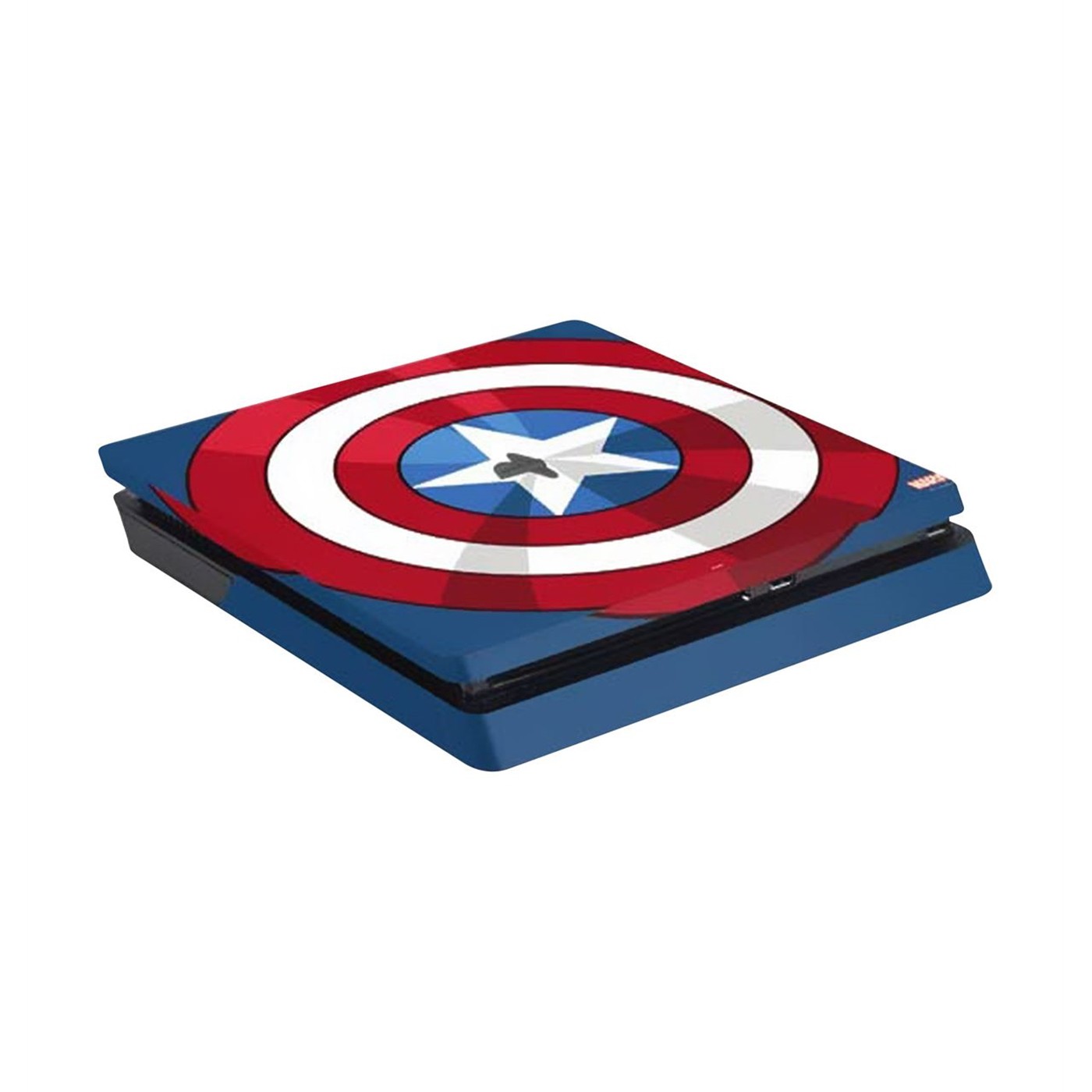 Captain America Shield PS4 Slim Console Skin