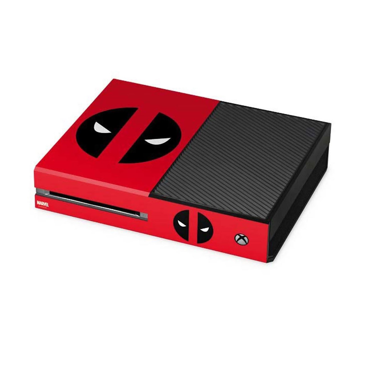 Deadpool Red Symbol Xbox One Console Skin