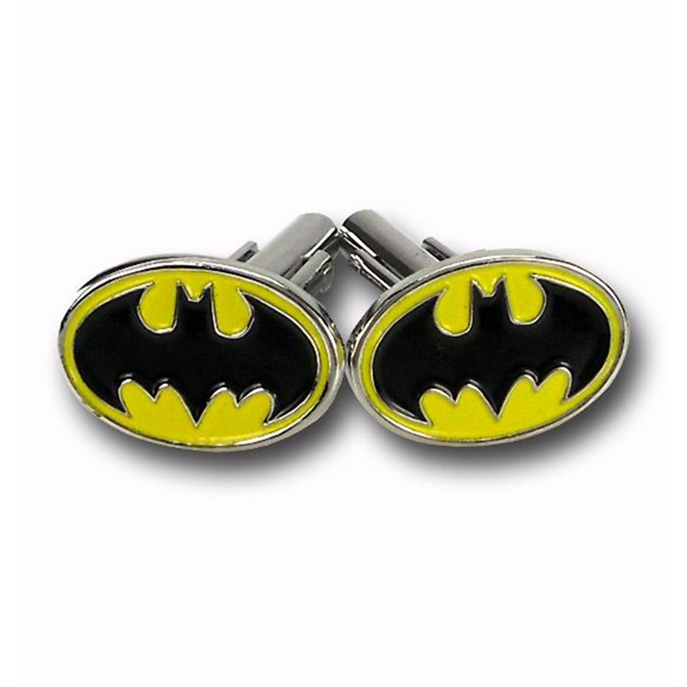 Batman Oval Symbol Cuff Links