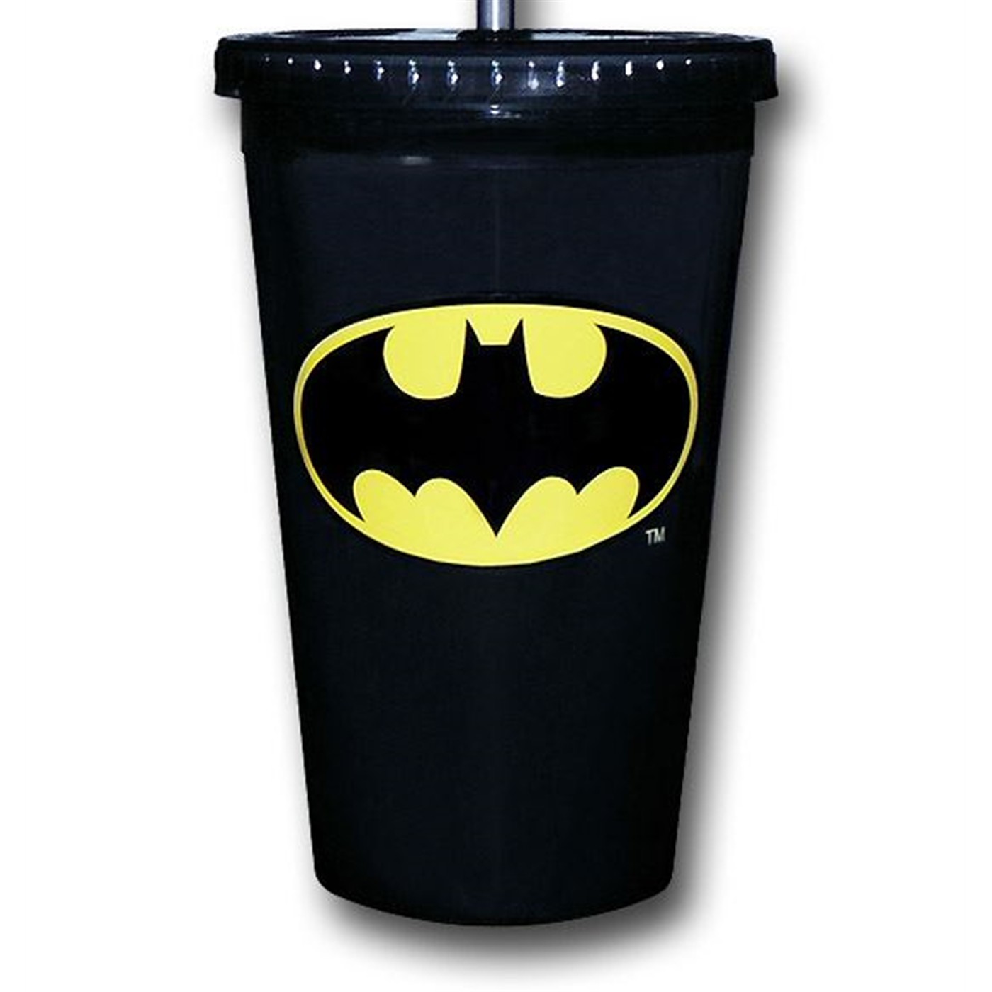Batman Symbol Semi-Clear Acrylic Cold Cup