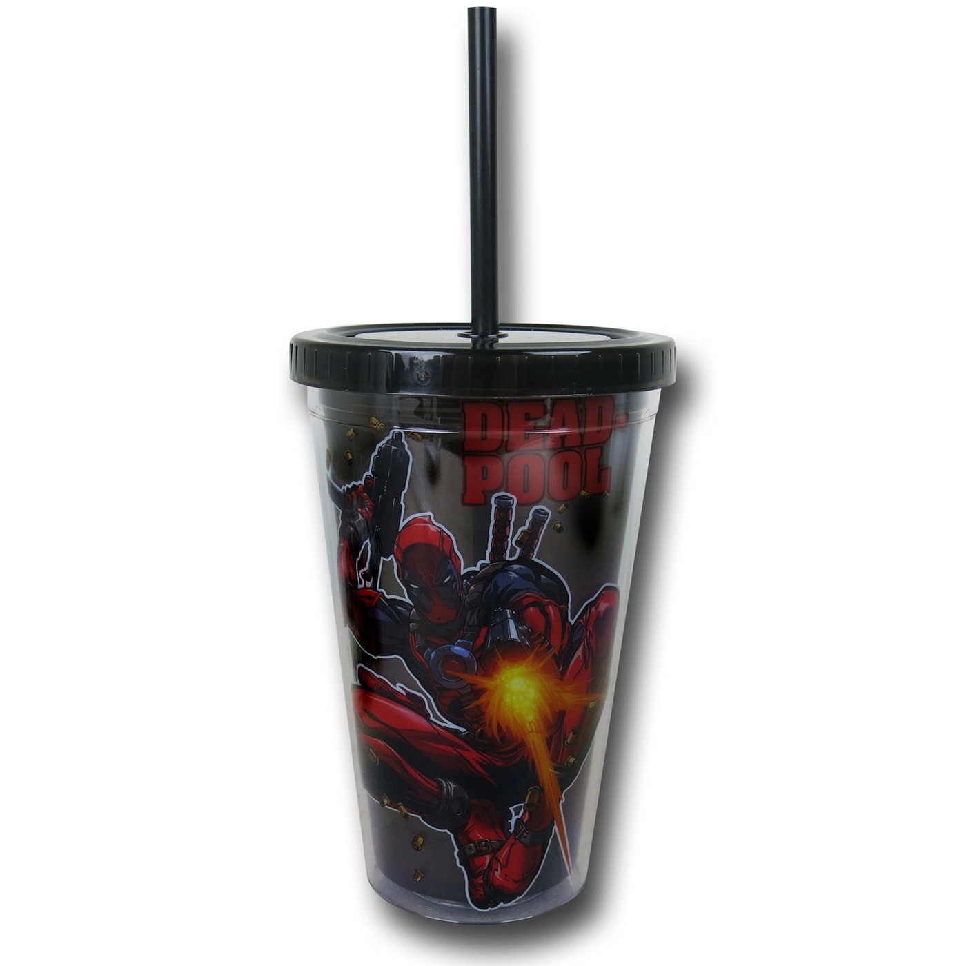 Deadpool Jump & Shoot 18oz Acrylic Cold Cup 